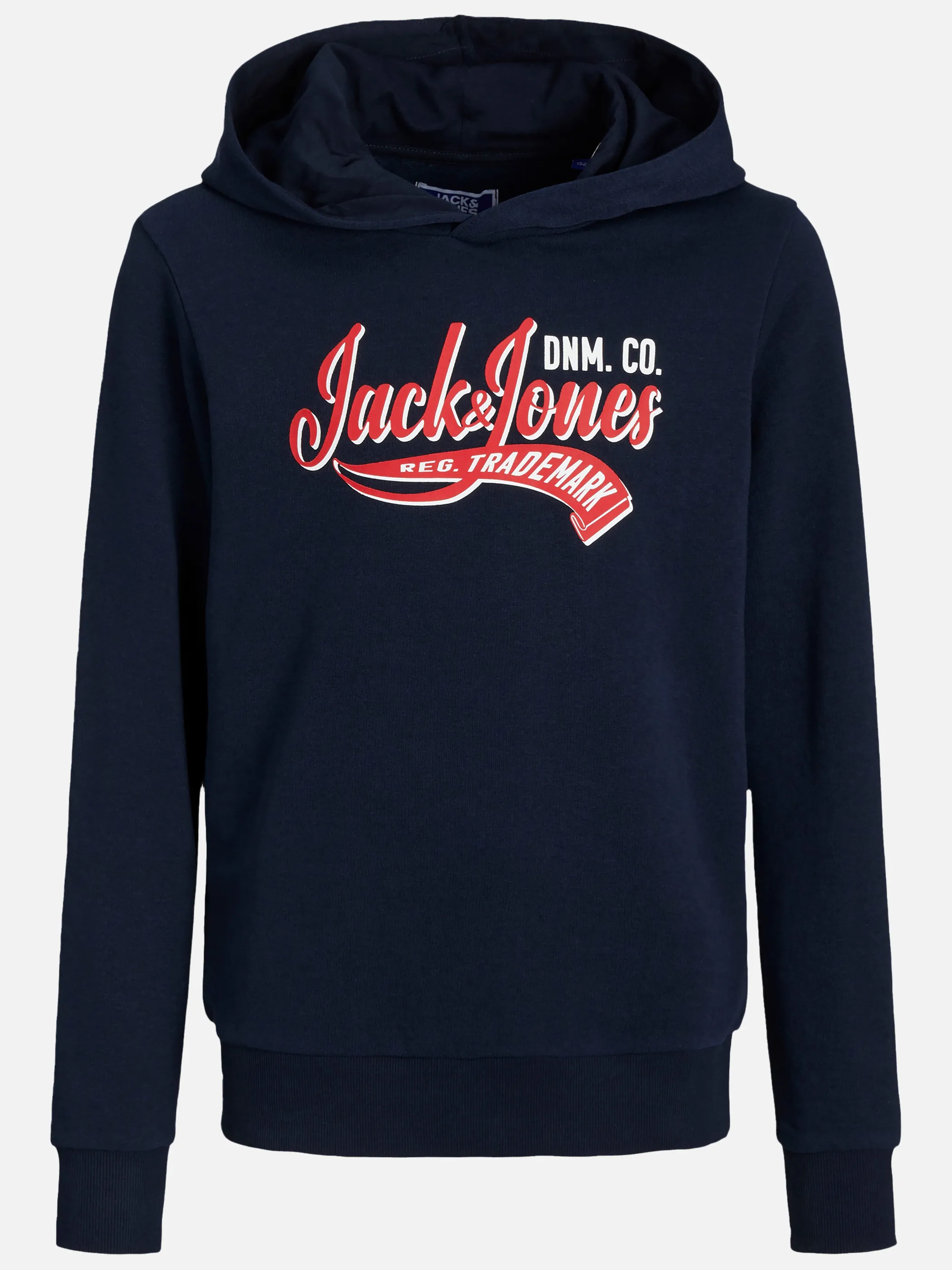 Jack&Jones Junior 12237420 JJELOGO SWEAT HOOD 2 Blau 892284 175876 1