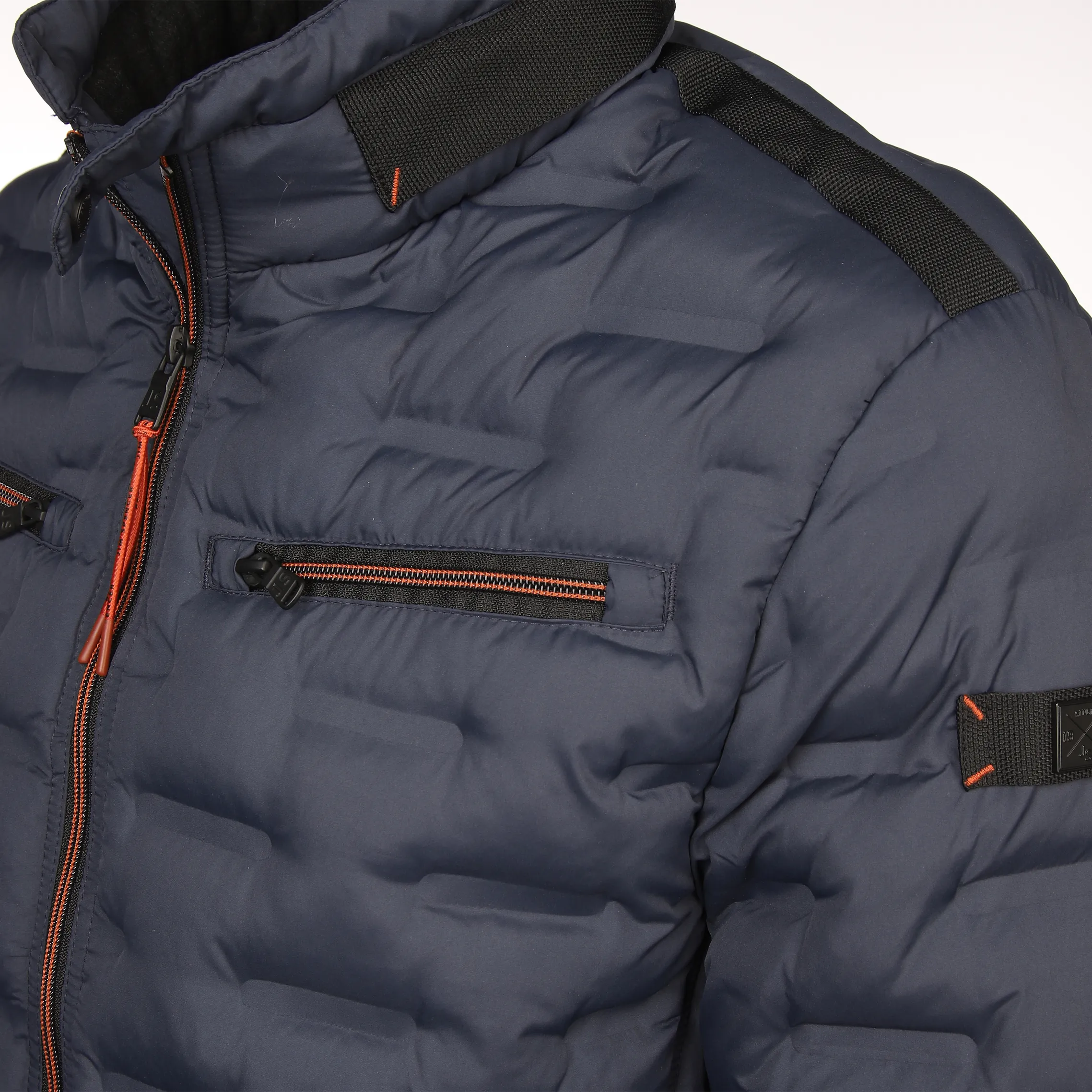 Jim Spencer He. Steppjacke taped Blau 880636 NAVY 4 Jim Spencer He. Steppjacke taped Blau 880636 NAVY 4
