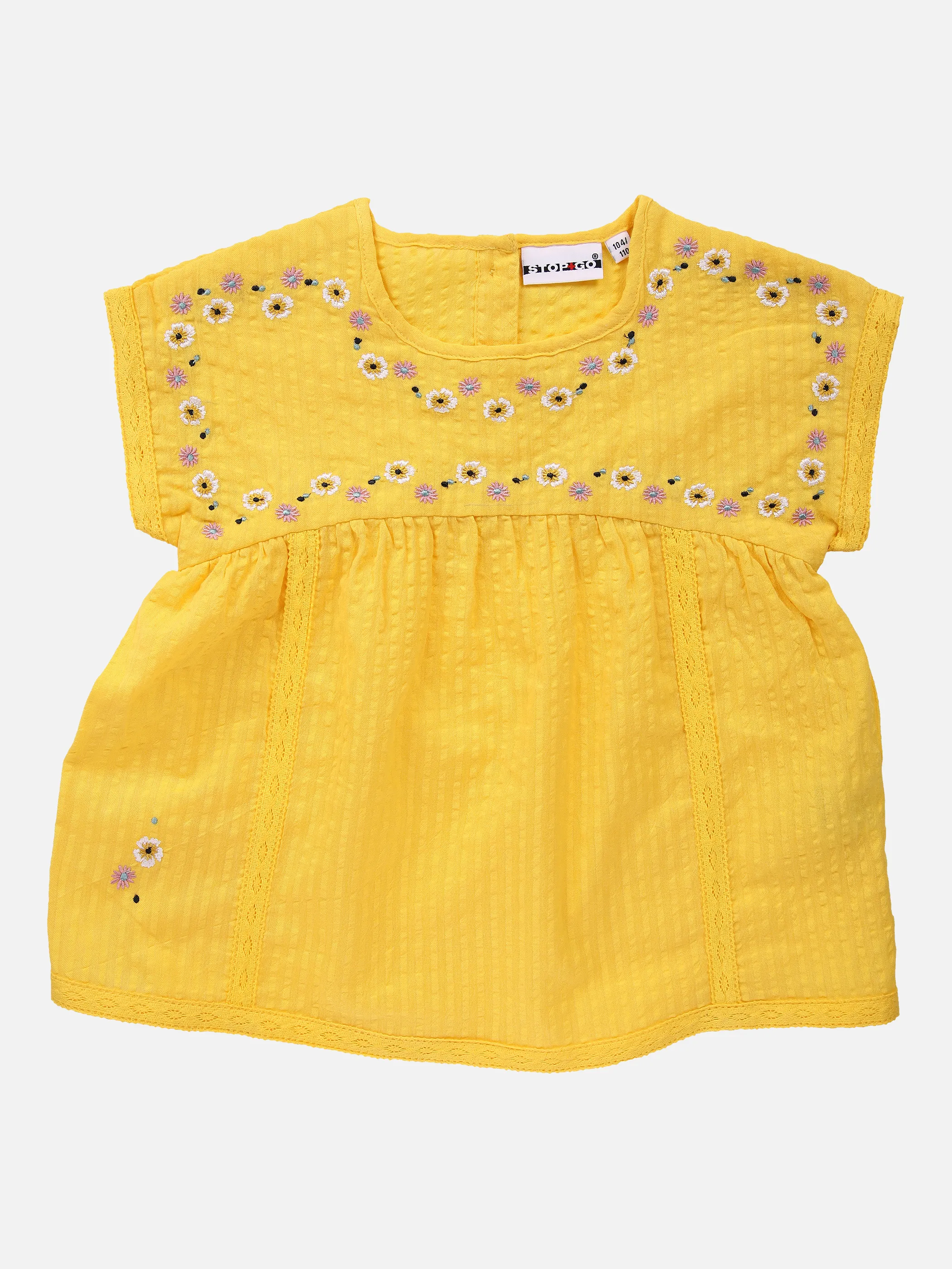 Stop + Go MG Bluse in gelb mit Blumen Gelb 852723 GELB 1 Stop + Go MG Bluse in gelb mit Blumen Gelb 852723 GELB 1