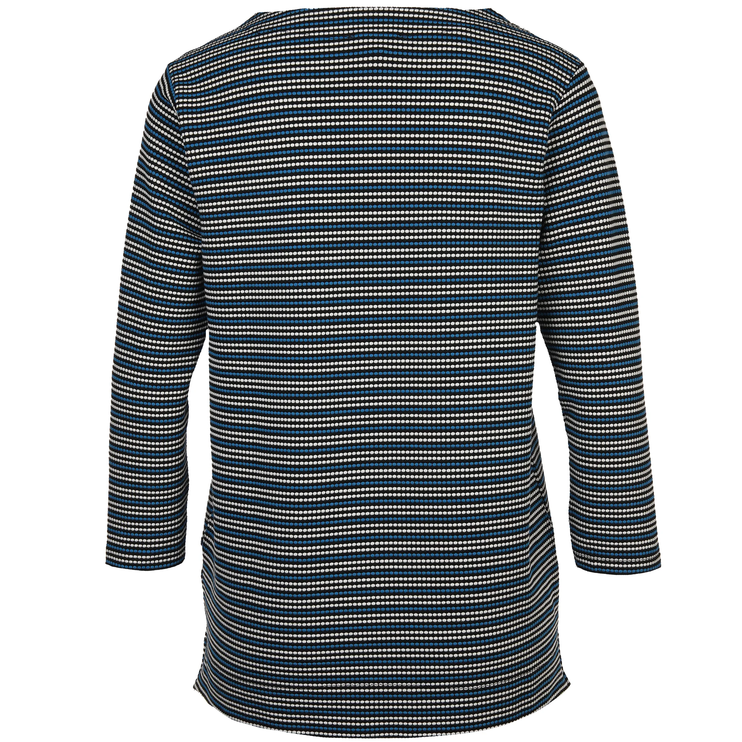 Sure Da-Jaquard Shirt m. 3/4 Arm Marine 880489 NAVY/OF/BL 2 Sure Da-Jaquard Shirt m. 3/4 Arm Marine 880489 NAVY/OF/BL 2