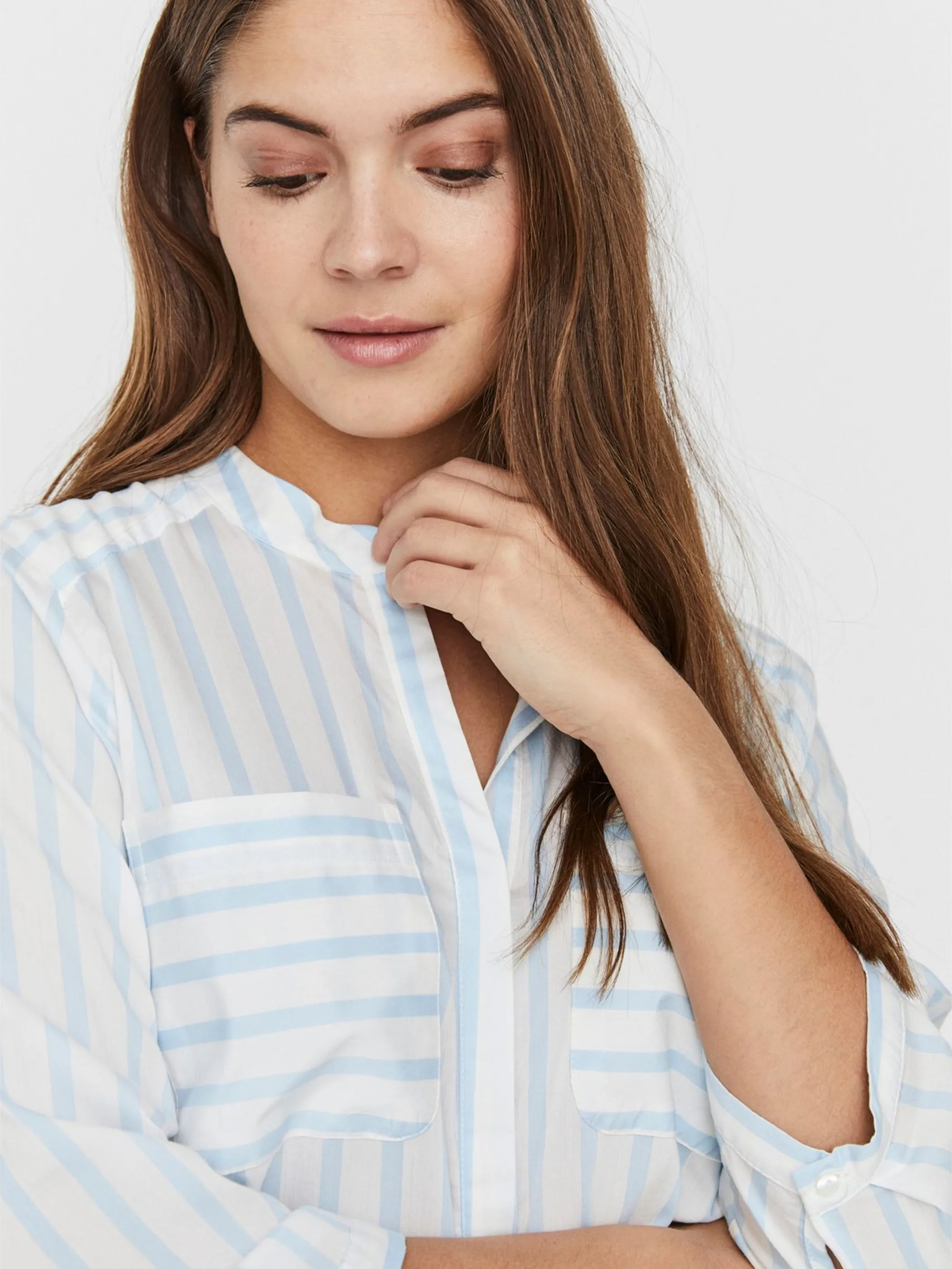 Vero Moda 10168581 VMERIKA STRIPE 3/4 SH Weiß 760046 175598028 5 Vero Moda 10168581 VMERIKA STRIPE 3/4 SH Weiß 760046 175598028 5