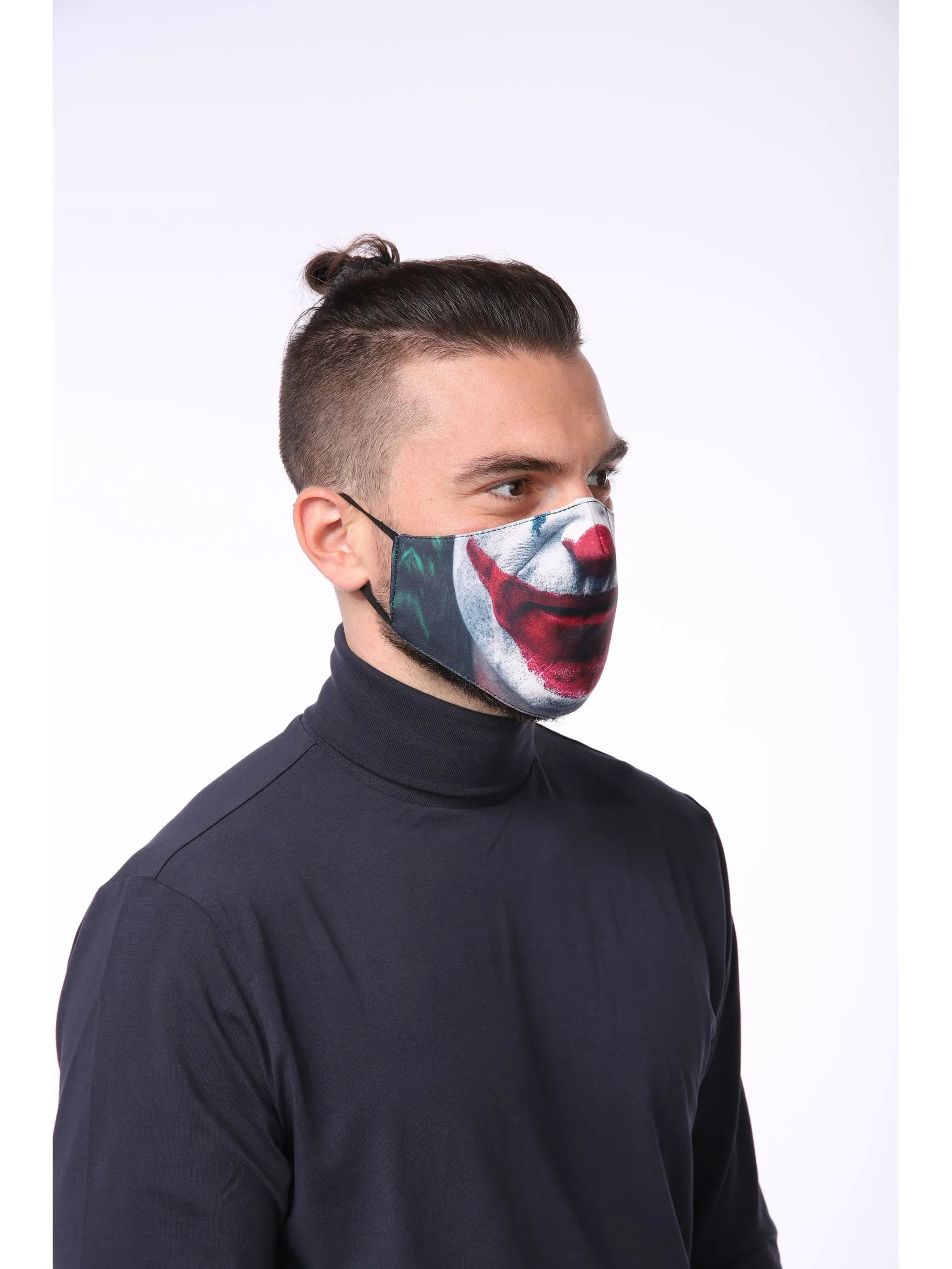 Stoffmaske Fotodruck Schwarz 847858 MUND BLACK 4 Stoffmaske Fotodruck Schwarz 847858 MUND BLACK 4