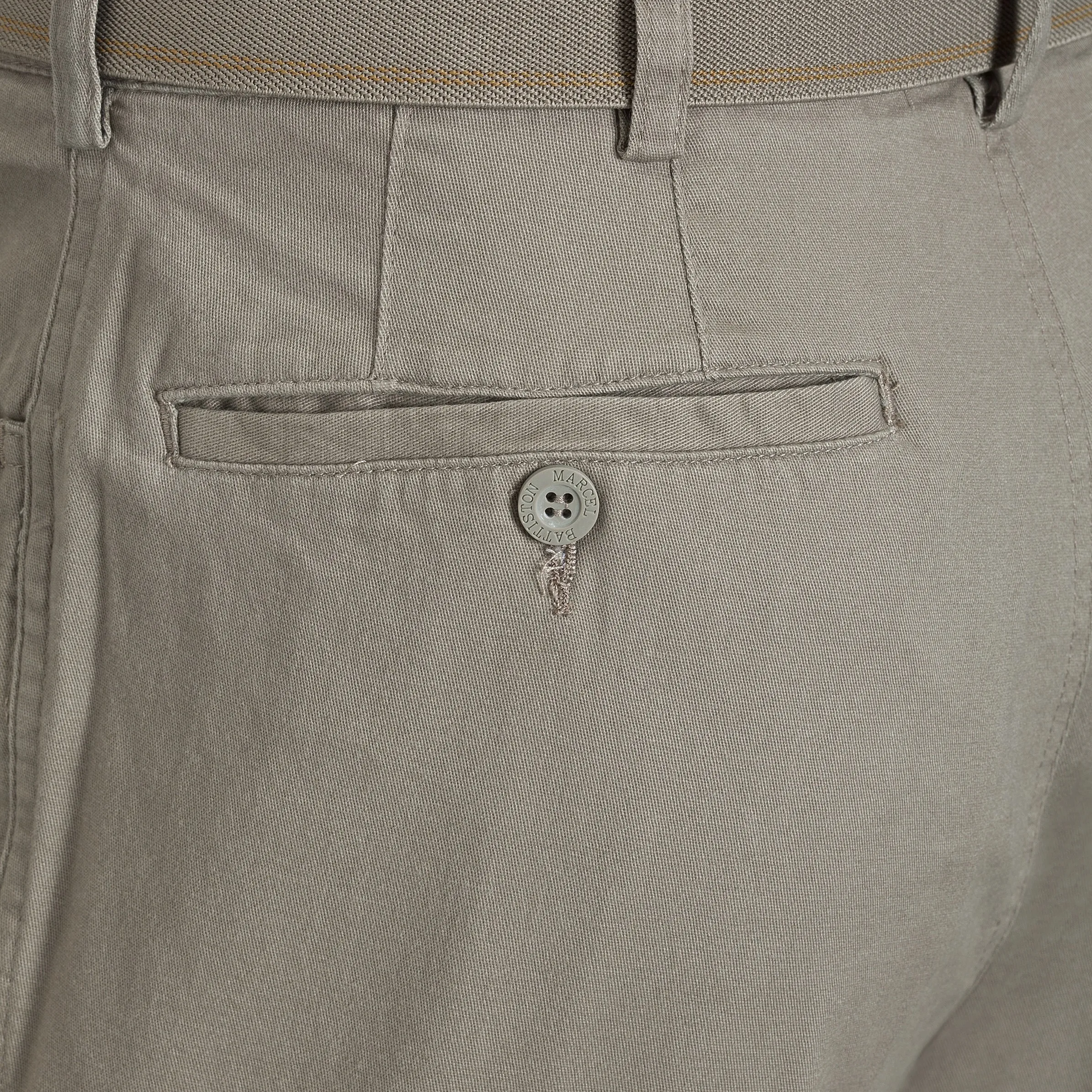 Marcel Battiston Semi 5-pocket Hose gewaschen Braun 524042 3B 3