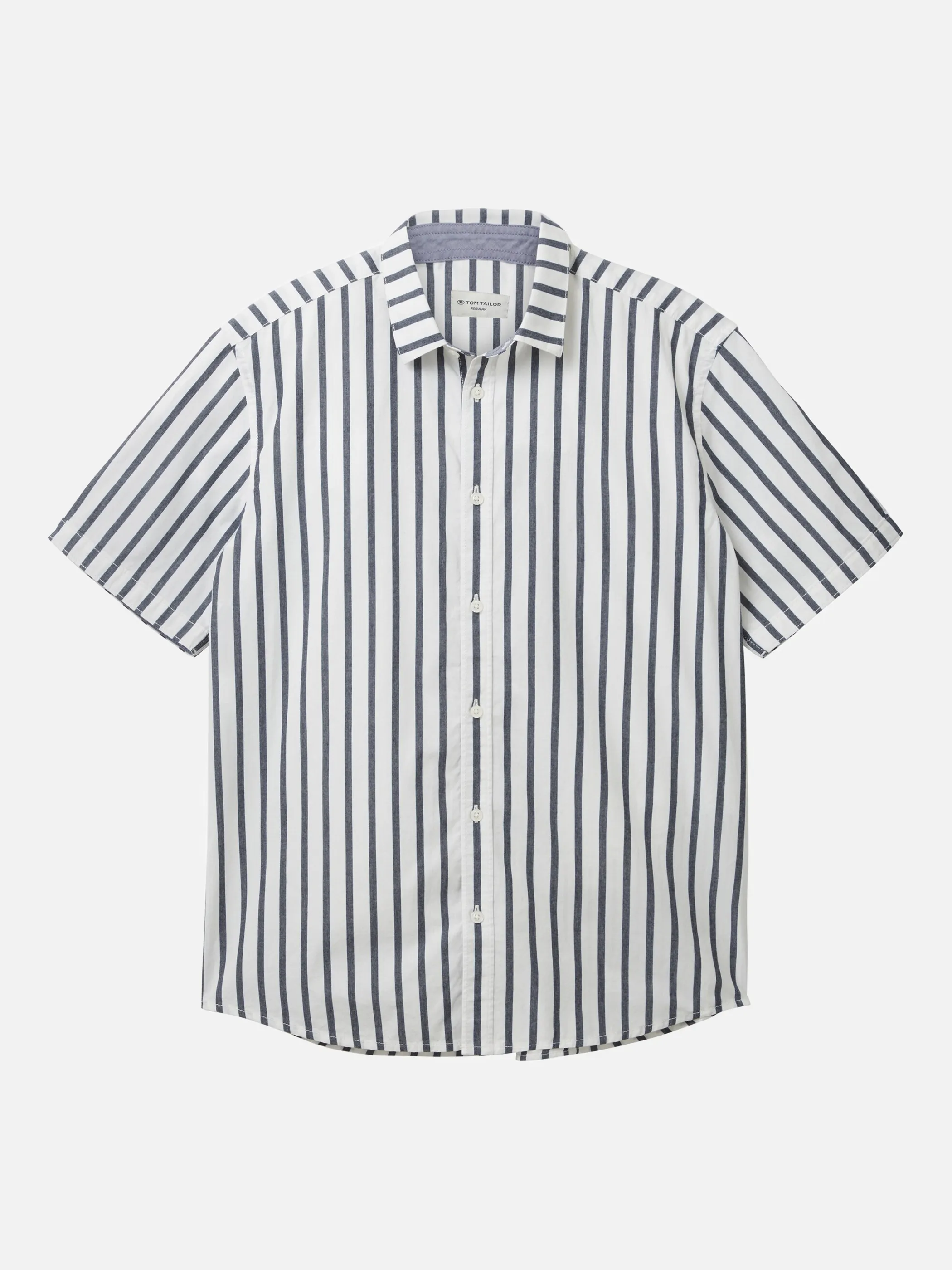 Tom Tailor 1037282 striped shirt Blau 880533 31785 1