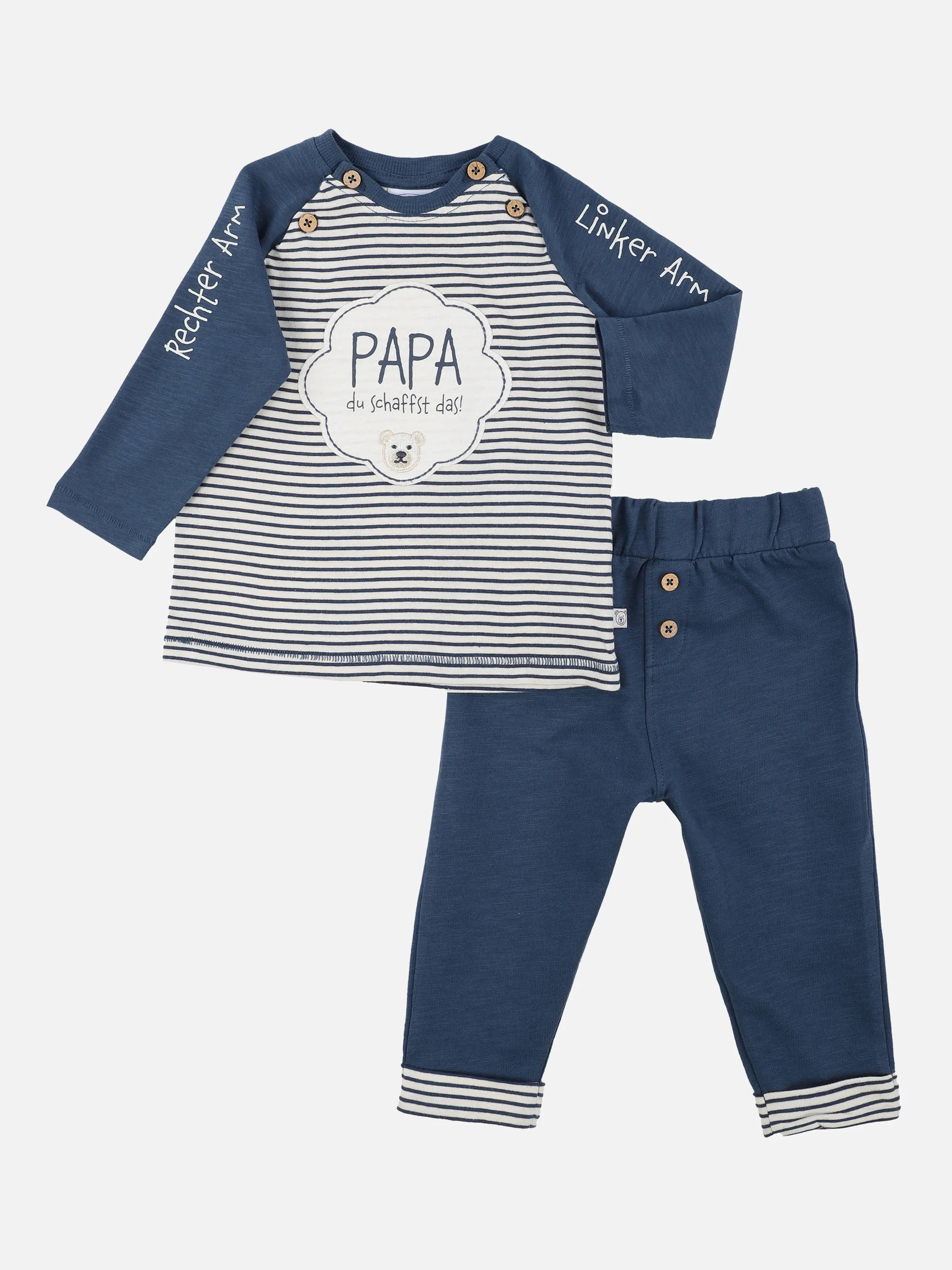 Baby Set, 2tlg., best. aus Shirt und Hose, BLUE, noSize