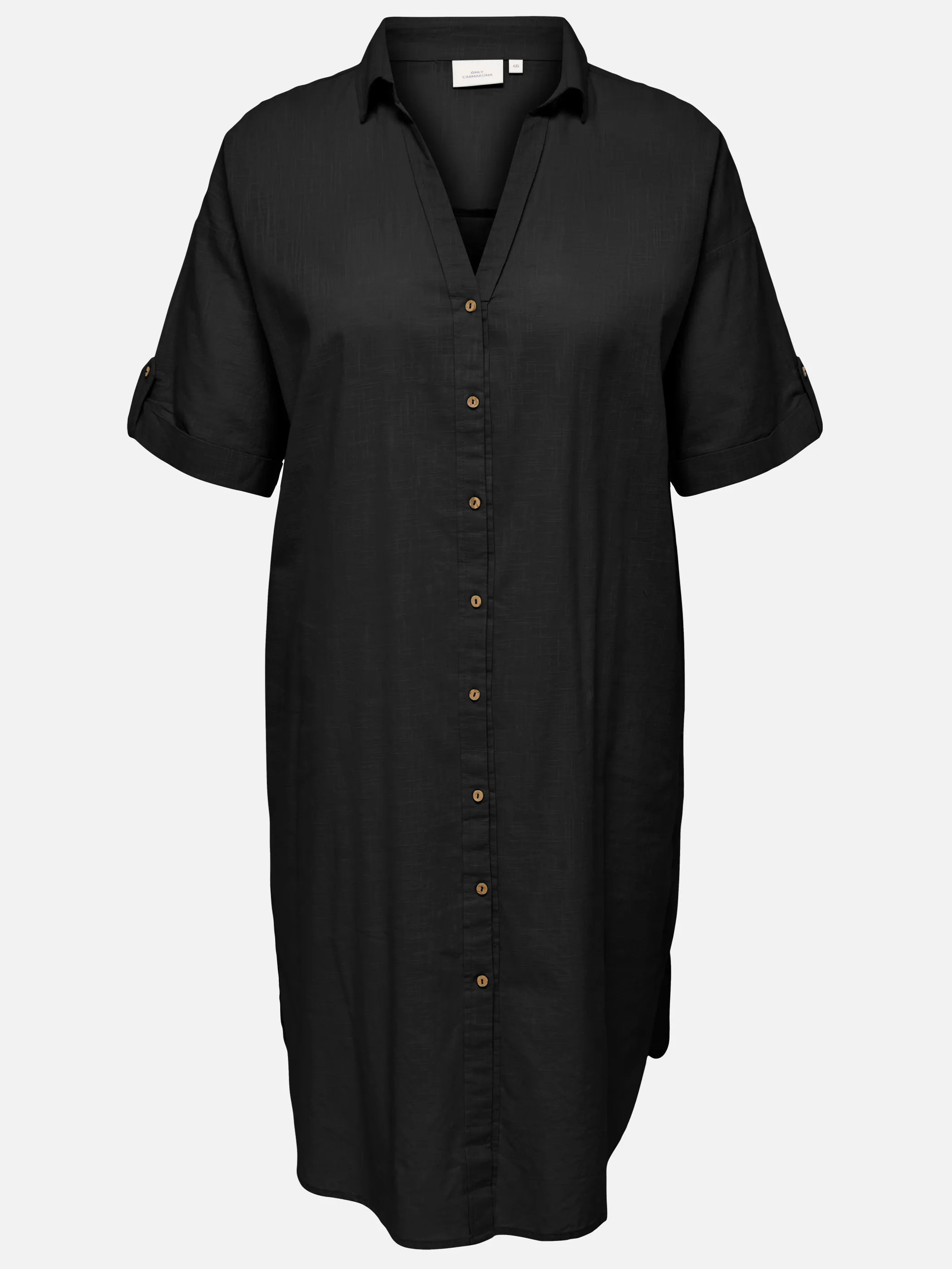 Only Carmakoma 15347141 CARCOCO SS  BLK SHIRT Schwarz 910653 177911 1