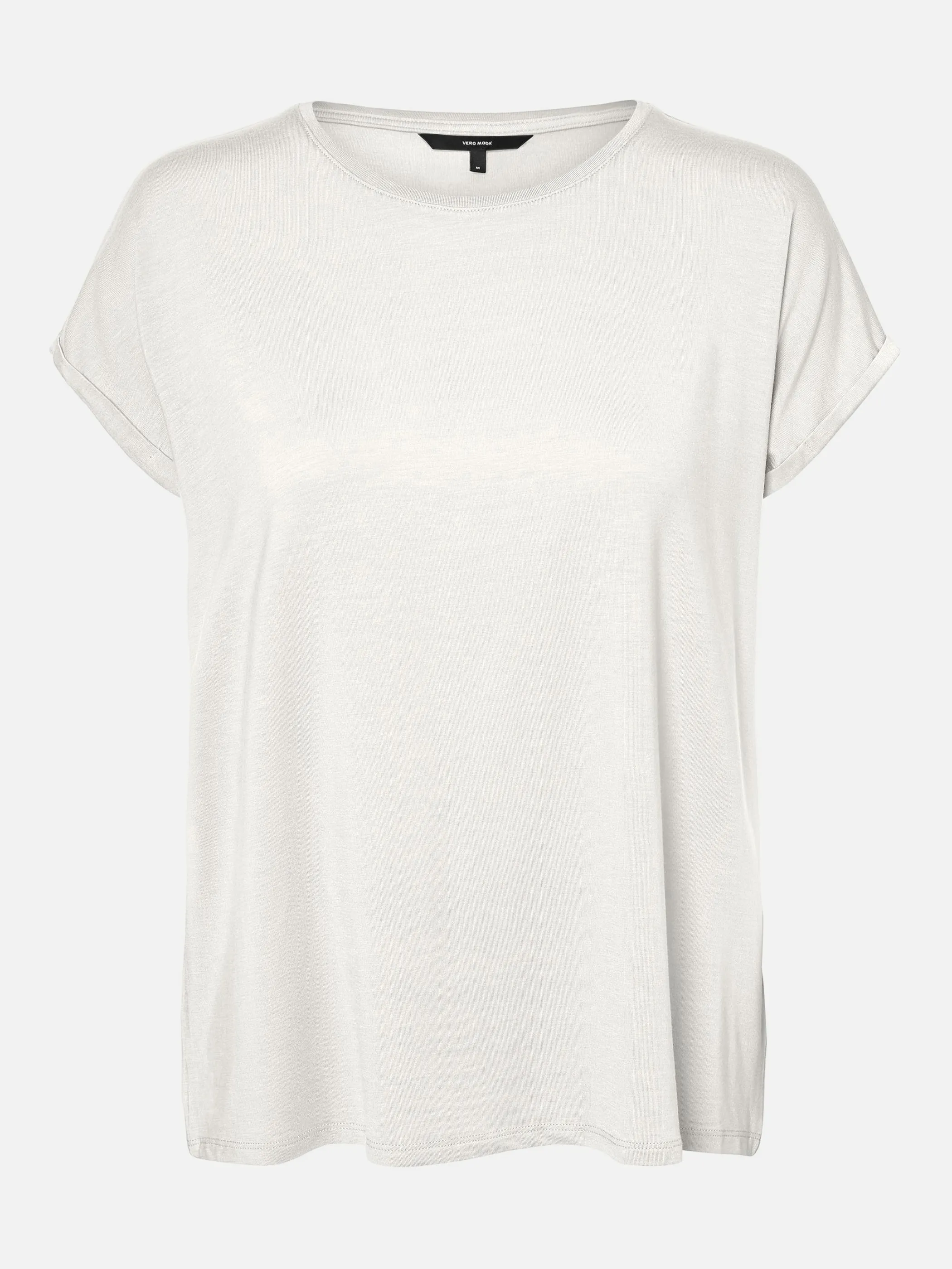 Vero Moda 10284468 VMAVA PLAIN SS TOP GA Weiß 873829 175598 1