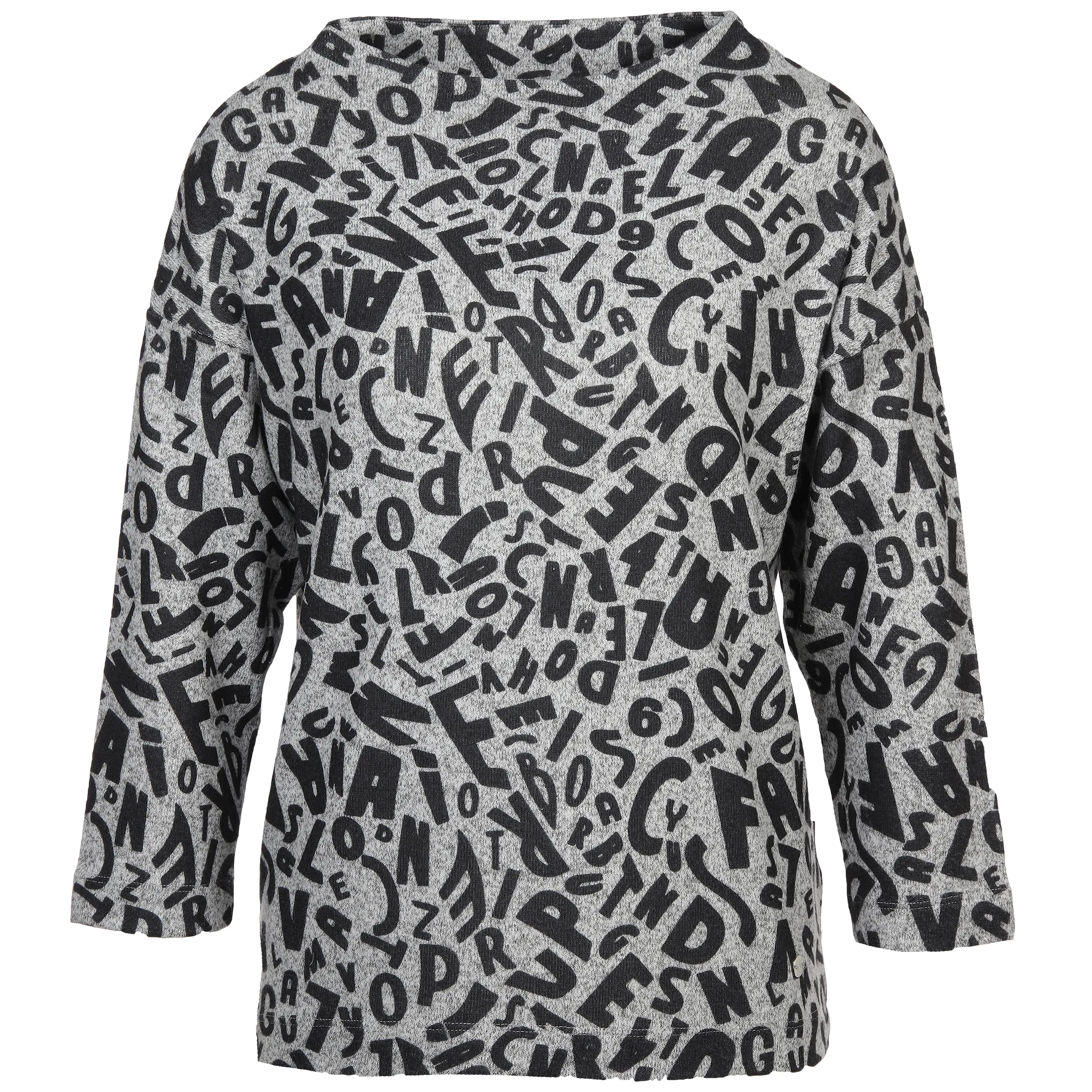 Sure Da-Flauschhirt m. 3/4 Arm Grau 886149 GRAU MEL. 1 Sure Da-Flauschhirt m. 3/4 Arm Grau 886149 GRAU MEL. 1