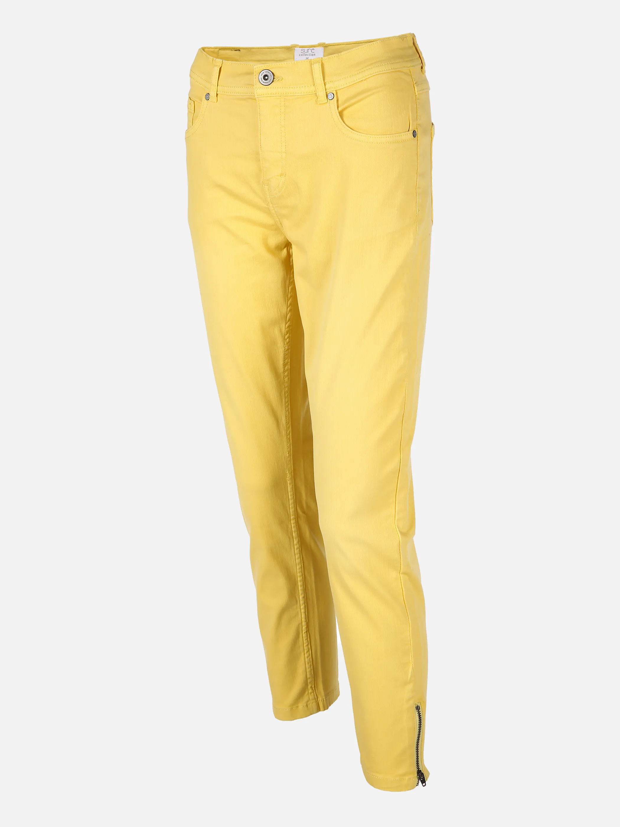 SURE Collection Da-7/8 Color-Denimhose Gelb 834082 YELLOW 1