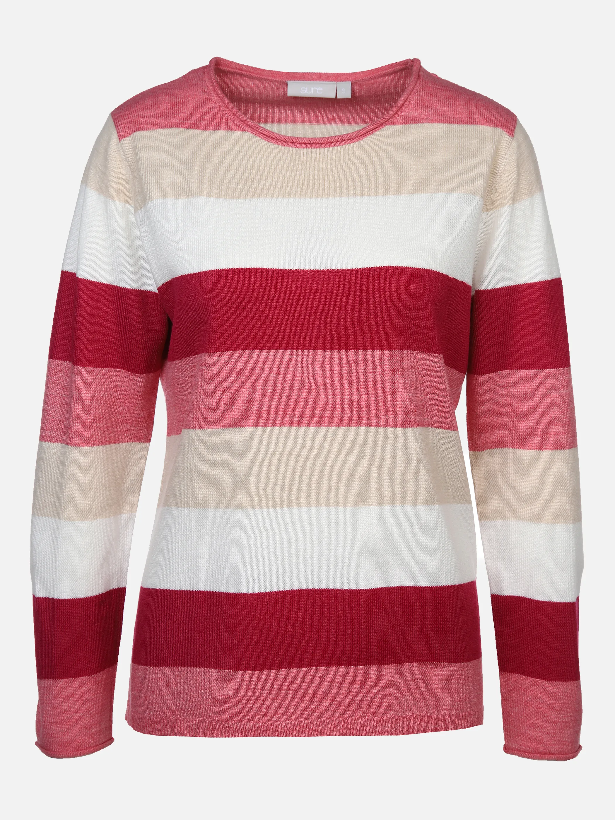 Sure Da-Rundhalspullover cashmere l Rosa 879859 SWEET ROSE 1 Sure Da-Rundhalspullover cashmere l Rosa 879859 SWEET ROSE 1