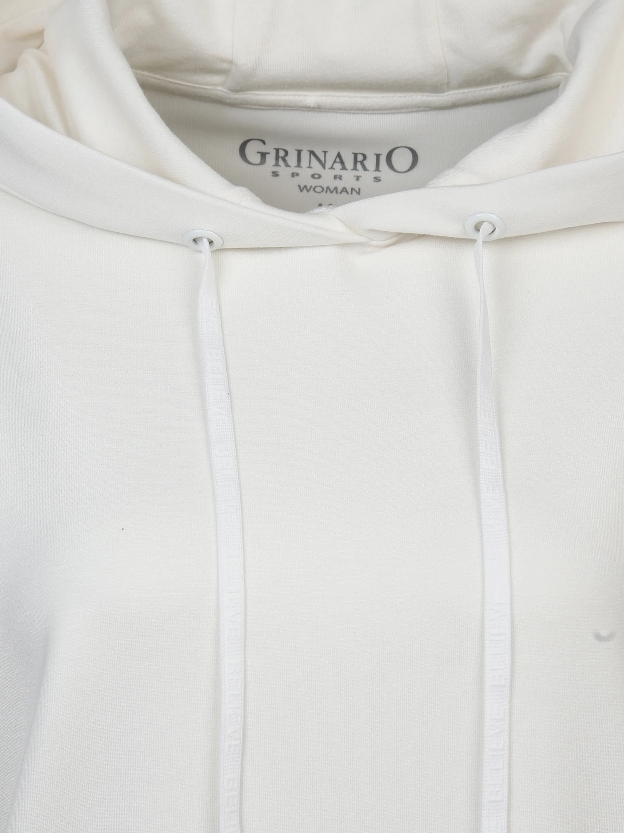 Grinario Sports Da-Sweatshirt m. Kapuze Weiß 884079 11-4201TCX 3