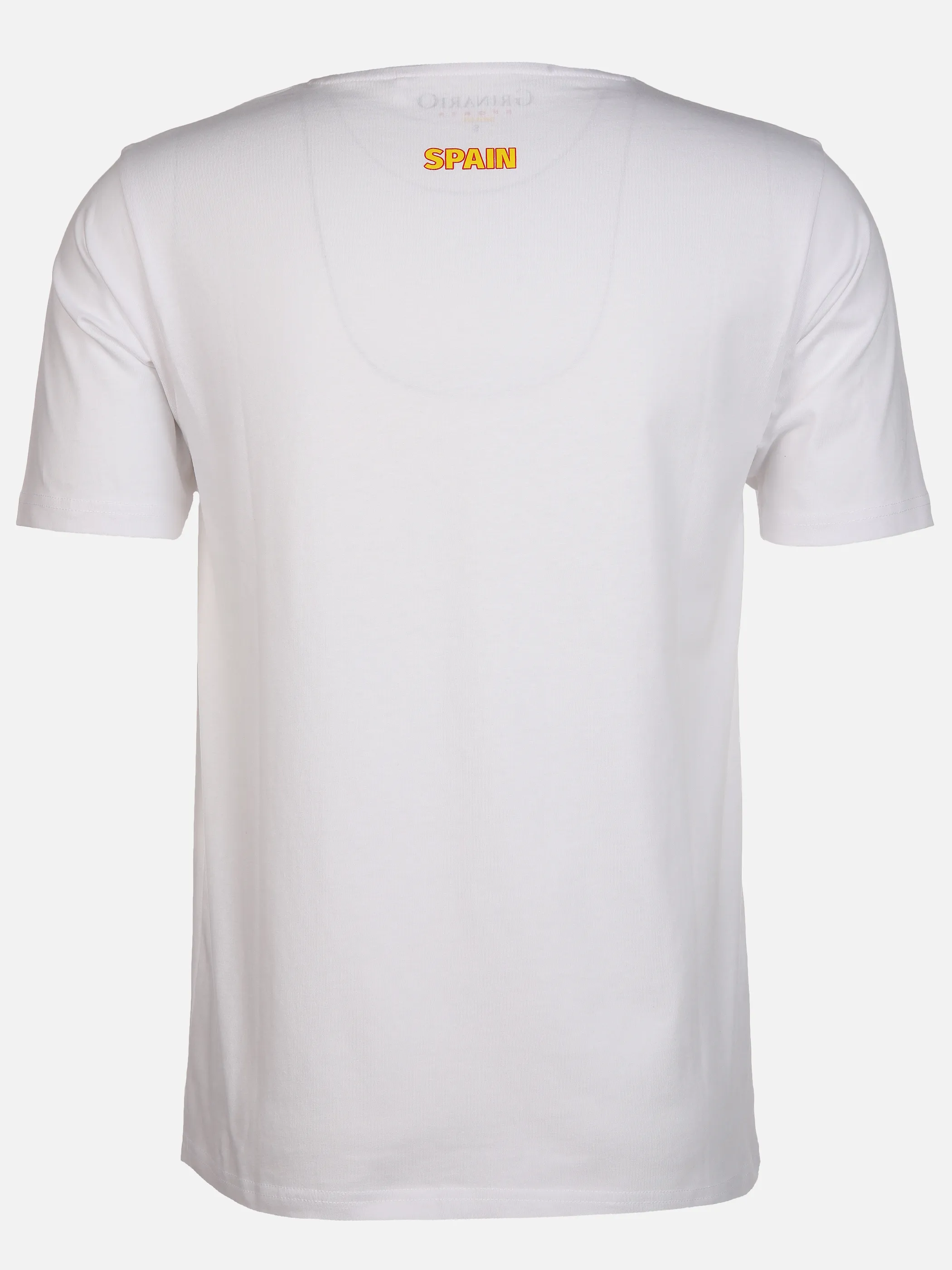 Grinario Sports Unisex T-Shirt EM24 Weiß 889225 W2 2