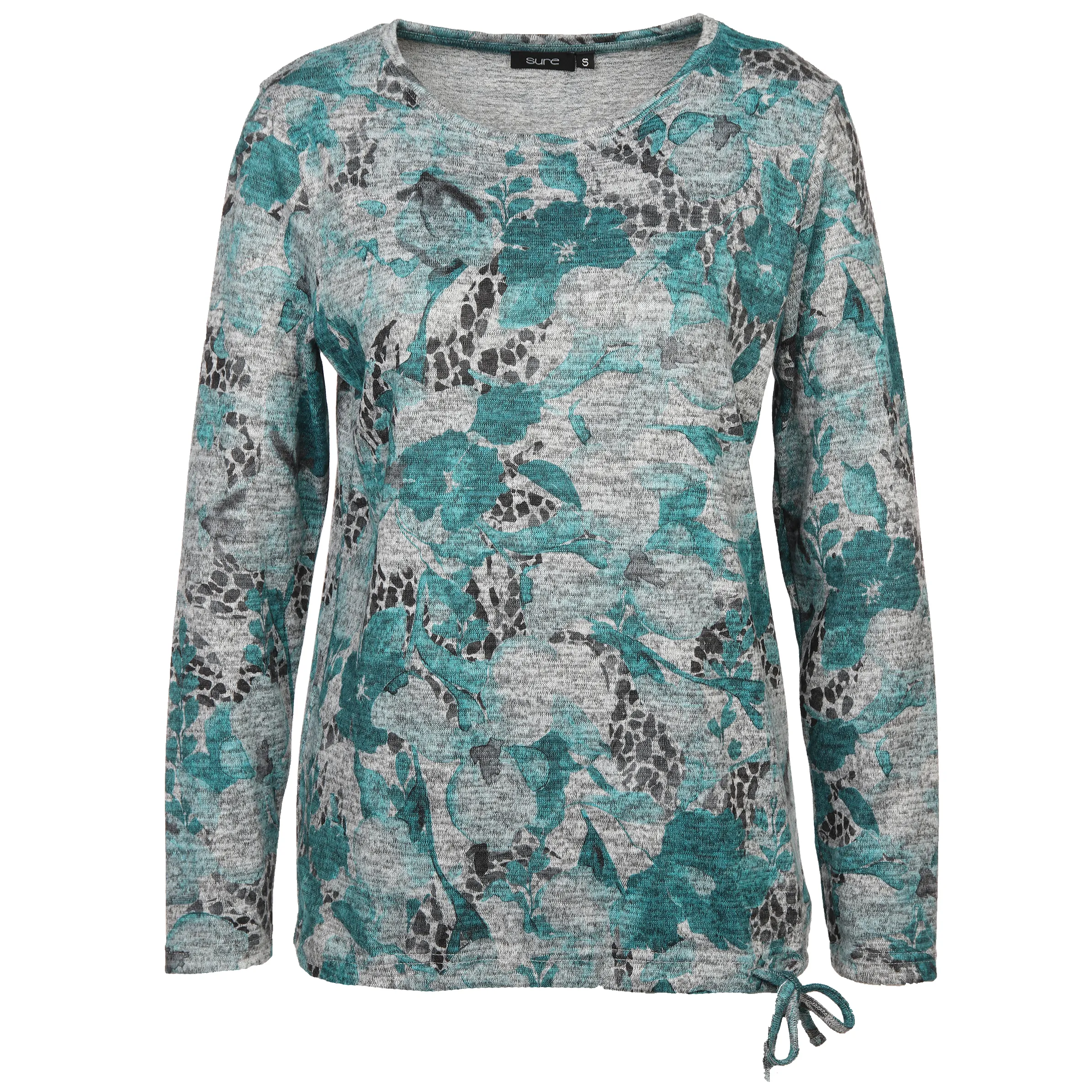 Sure Da-Flauschshirt 1/1 Arm Türkis 886494 JADEPETROL 1 Sure Da-Flauschshirt 1/1 Arm Türkis 886494 JADEPETROL 1