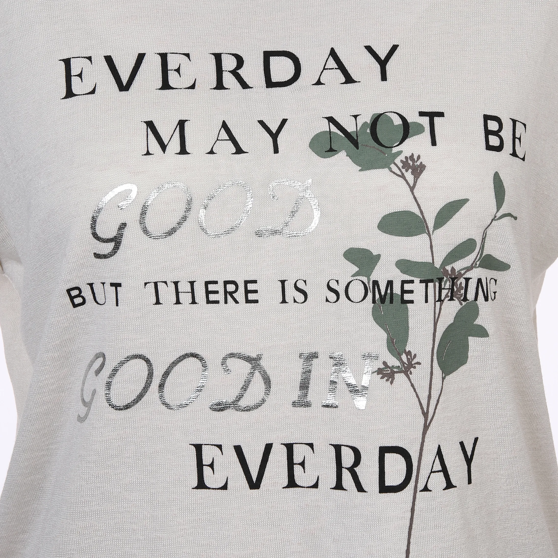 Sure Da-T-Shirt m. Frontprint Beige 879441 SAND 3 Sure Da-T-Shirt m. Frontprint Beige 879441 SAND 3