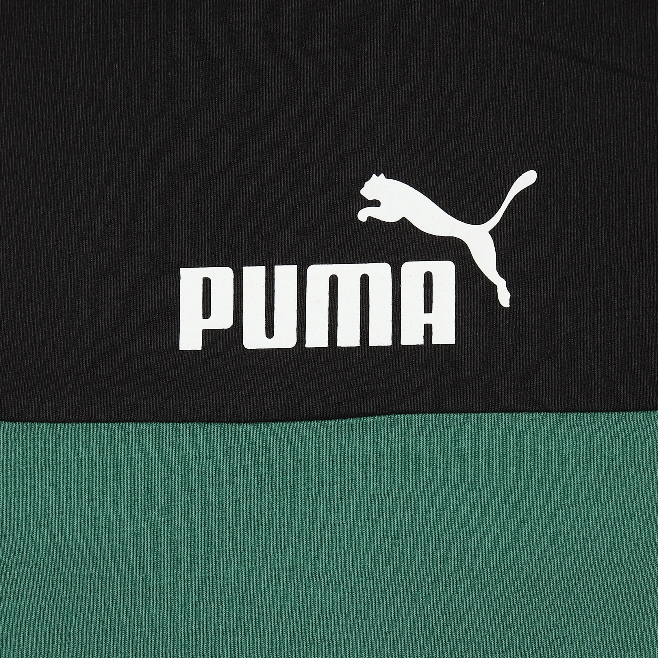 Puma 847426 He-T-Shirt, Color-Block Grün 859771 37 3