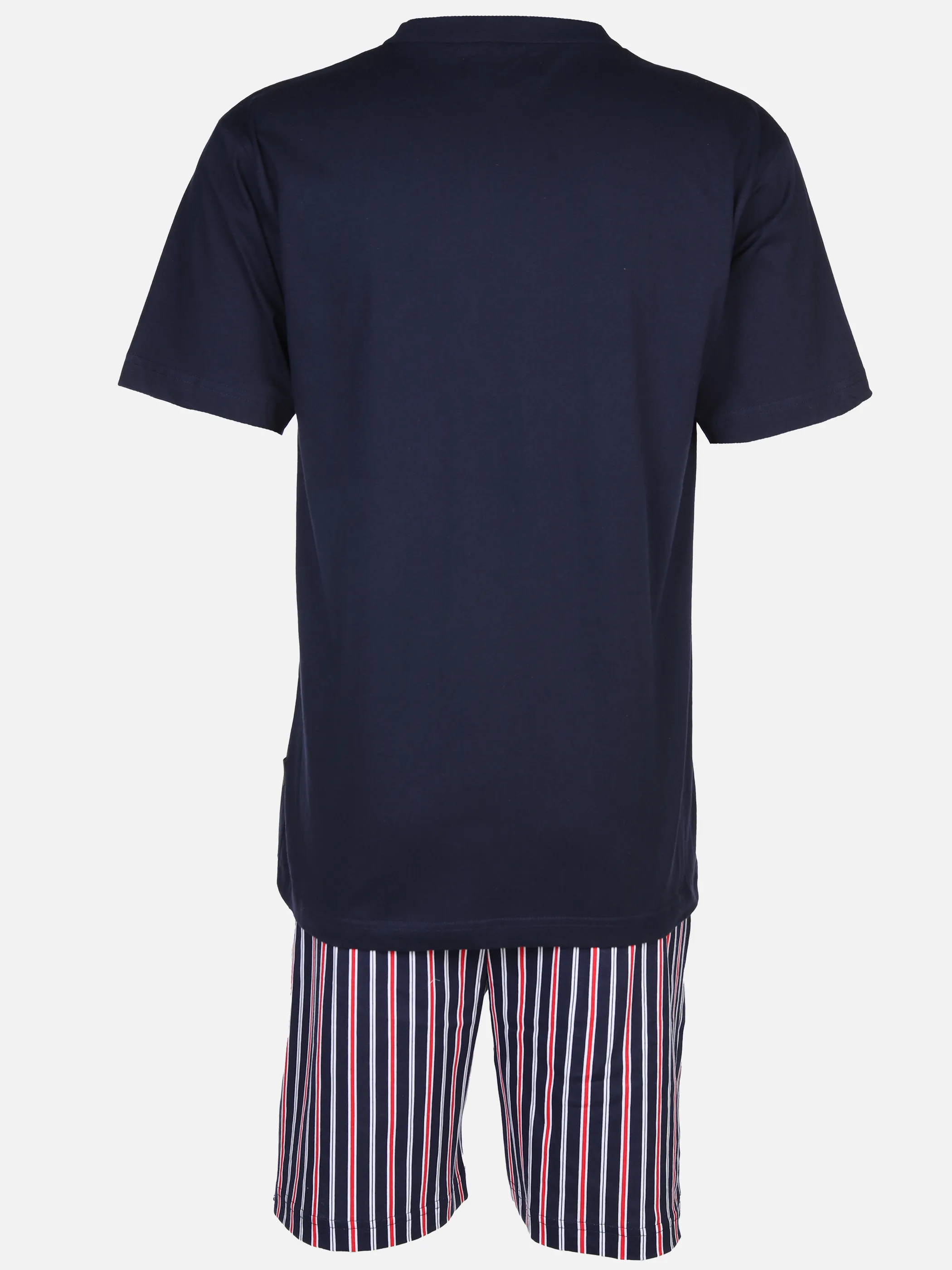 Jim Spencer He. Pyjama Shirt 1/2 Arm + Ber Blau 889139 NA/GR/RO 2