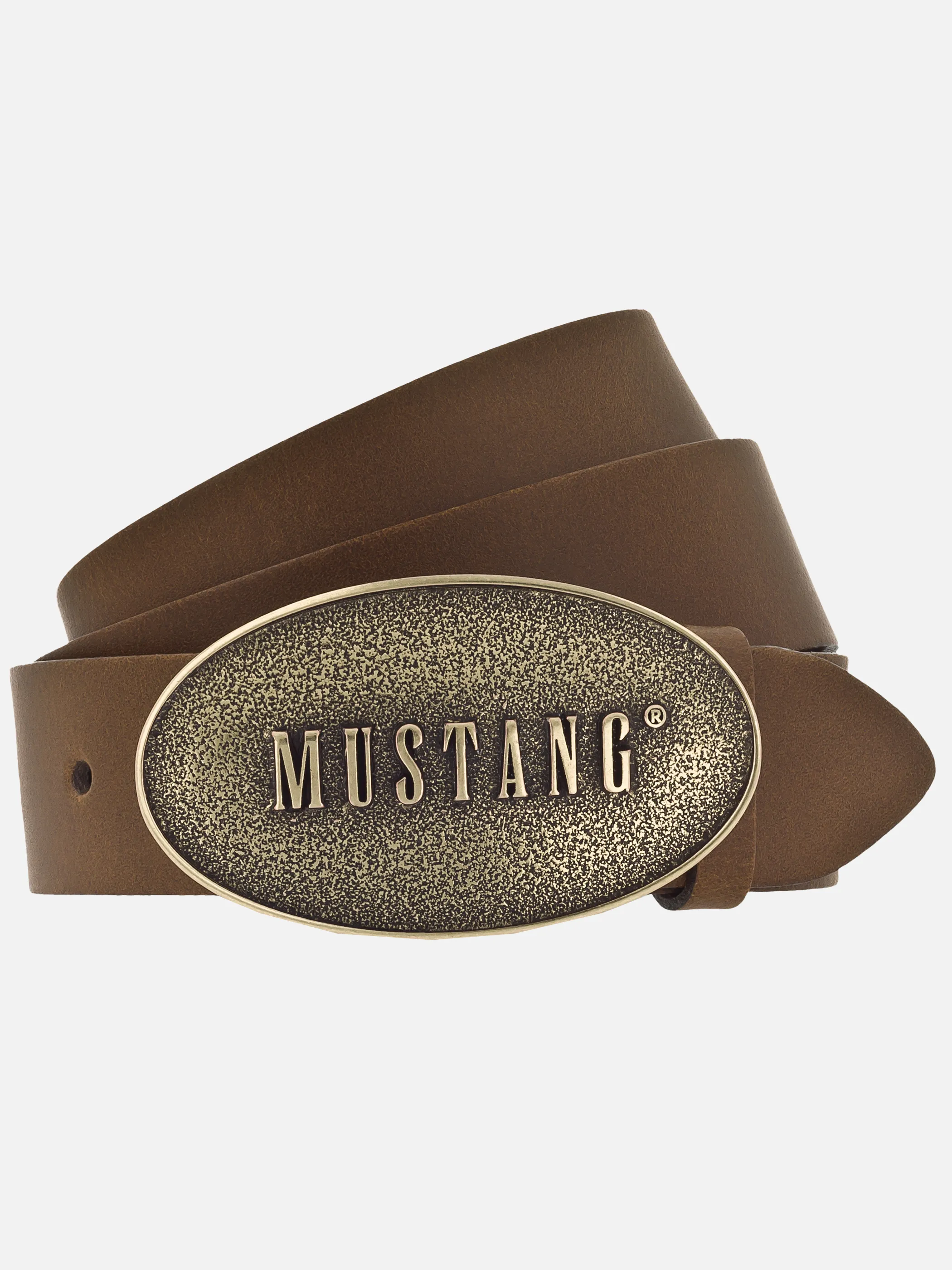 Mustang MW3102L15 35mm Ledergürtel in Beige 917583 0660 1