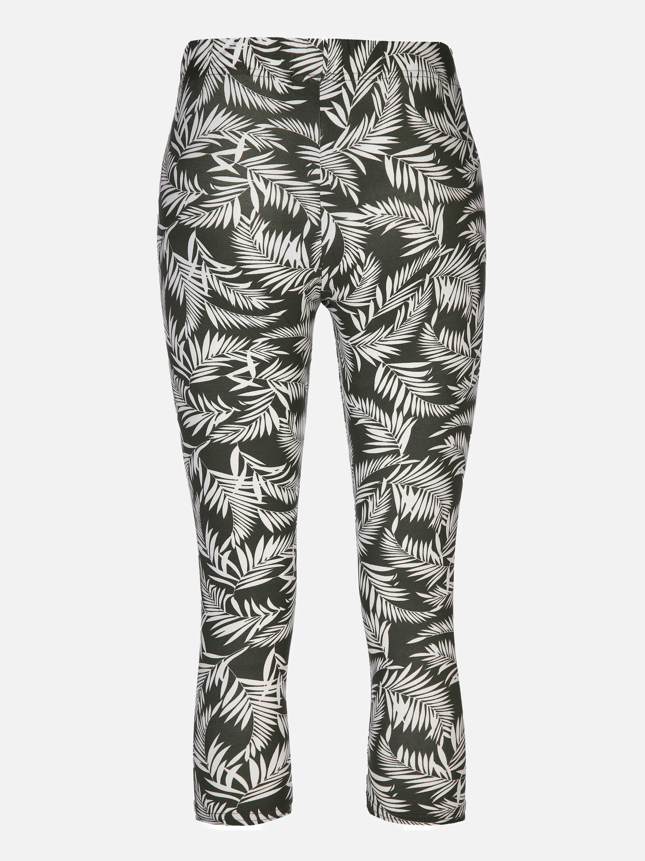 Sure Da-Capri-Leggings m. Alloverpr Grün 867853 OLIVE/OFF 2 Sure Da-Capri-Leggings m. Alloverpr Grün 867853 OLIVE/OFF 2