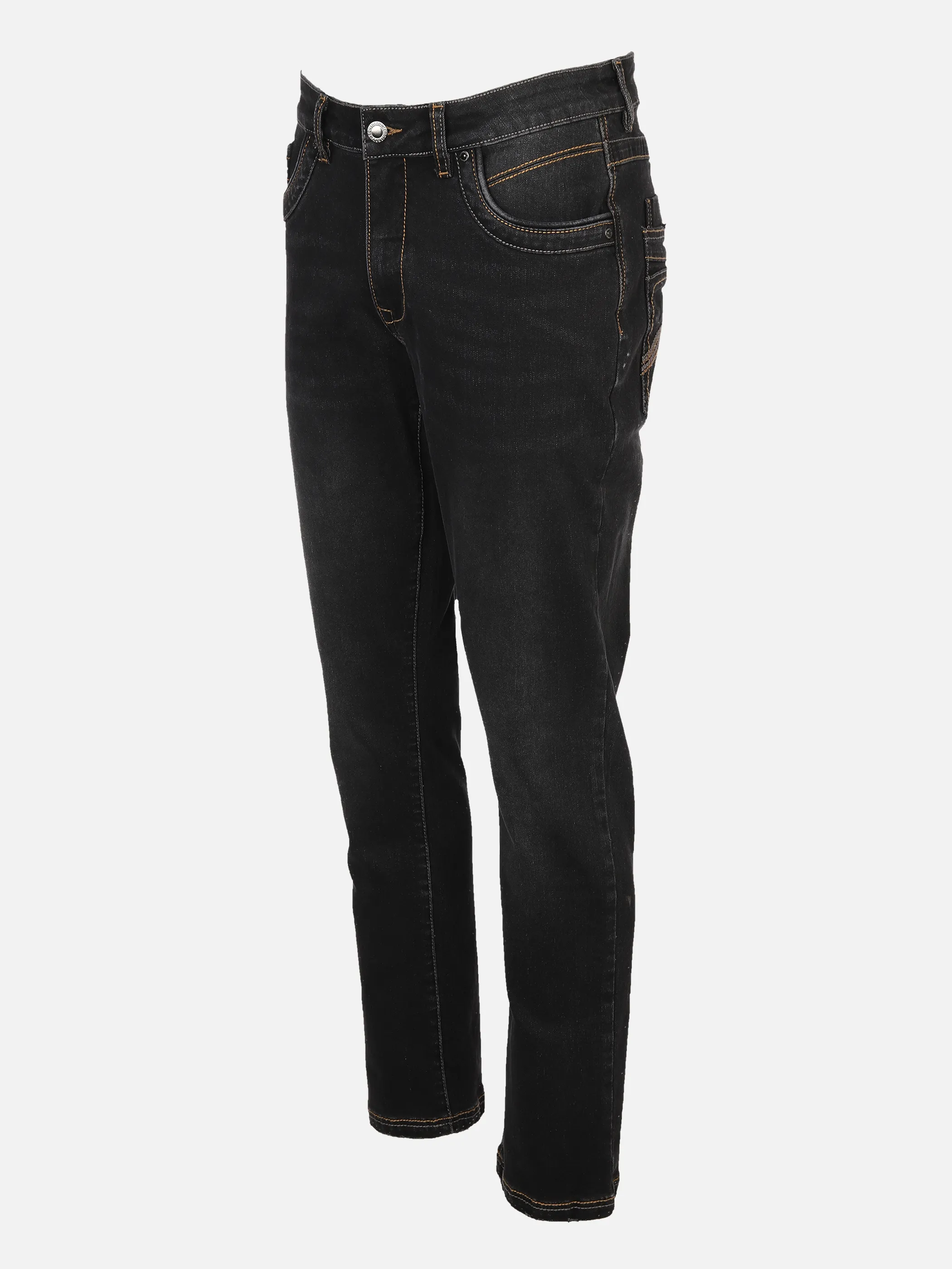 Southern Territory He-5-Pocket Jeans, Marc Schwarz 869386 BLACK 4