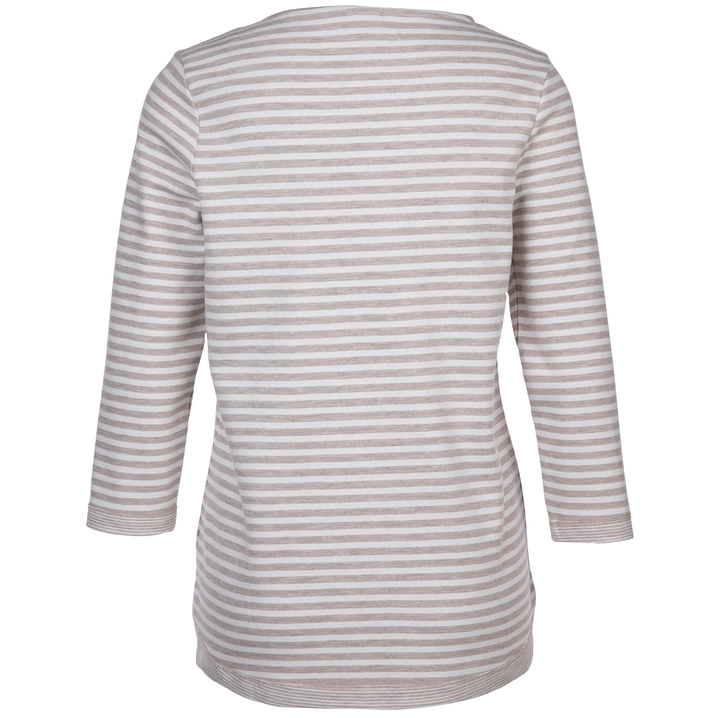 Sure Da-Streifenshirt m. 3/4 Arm Braun 881198 HAZEL/OFF 2 Sure Da-Streifenshirt m. 3/4 Arm Braun 881198 HAZEL/OFF 2