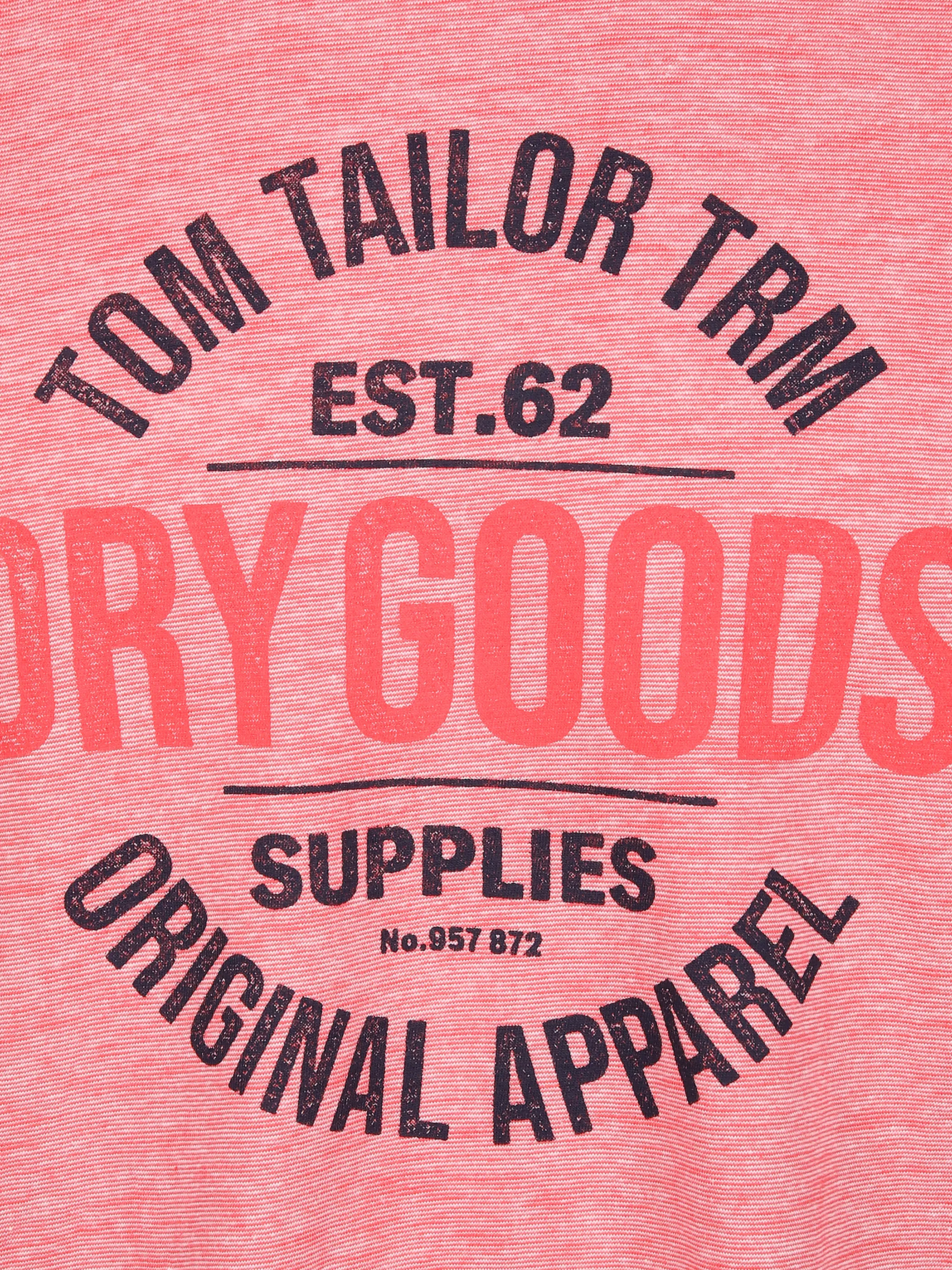 Tom Tailor 1025985 finestriped t-shirt wi Rot 848742 27124 3 Tom Tailor 1025985 finestriped t-shirt wi Rot 848742 27124 3