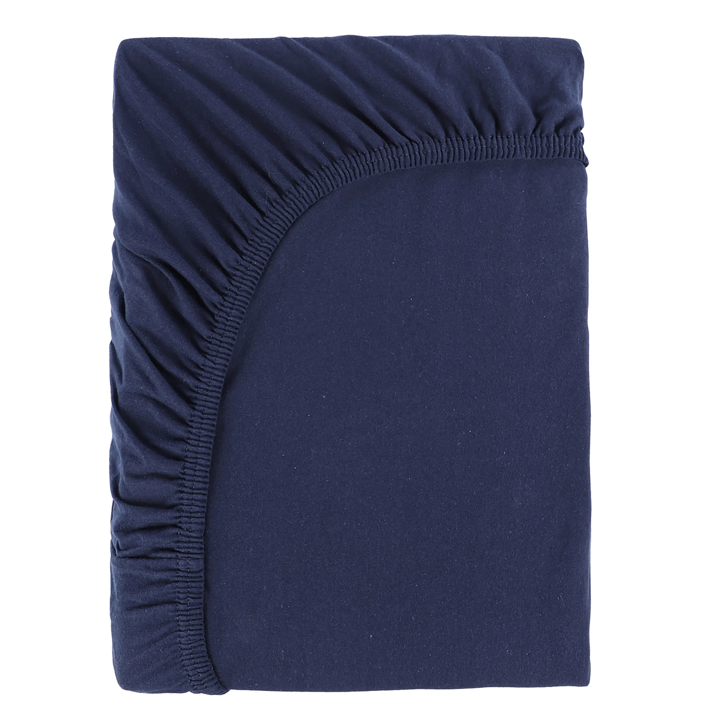 Villa Grinario Jersey Spannbetttuch 2er Pack Blau 881796 NAVY 1