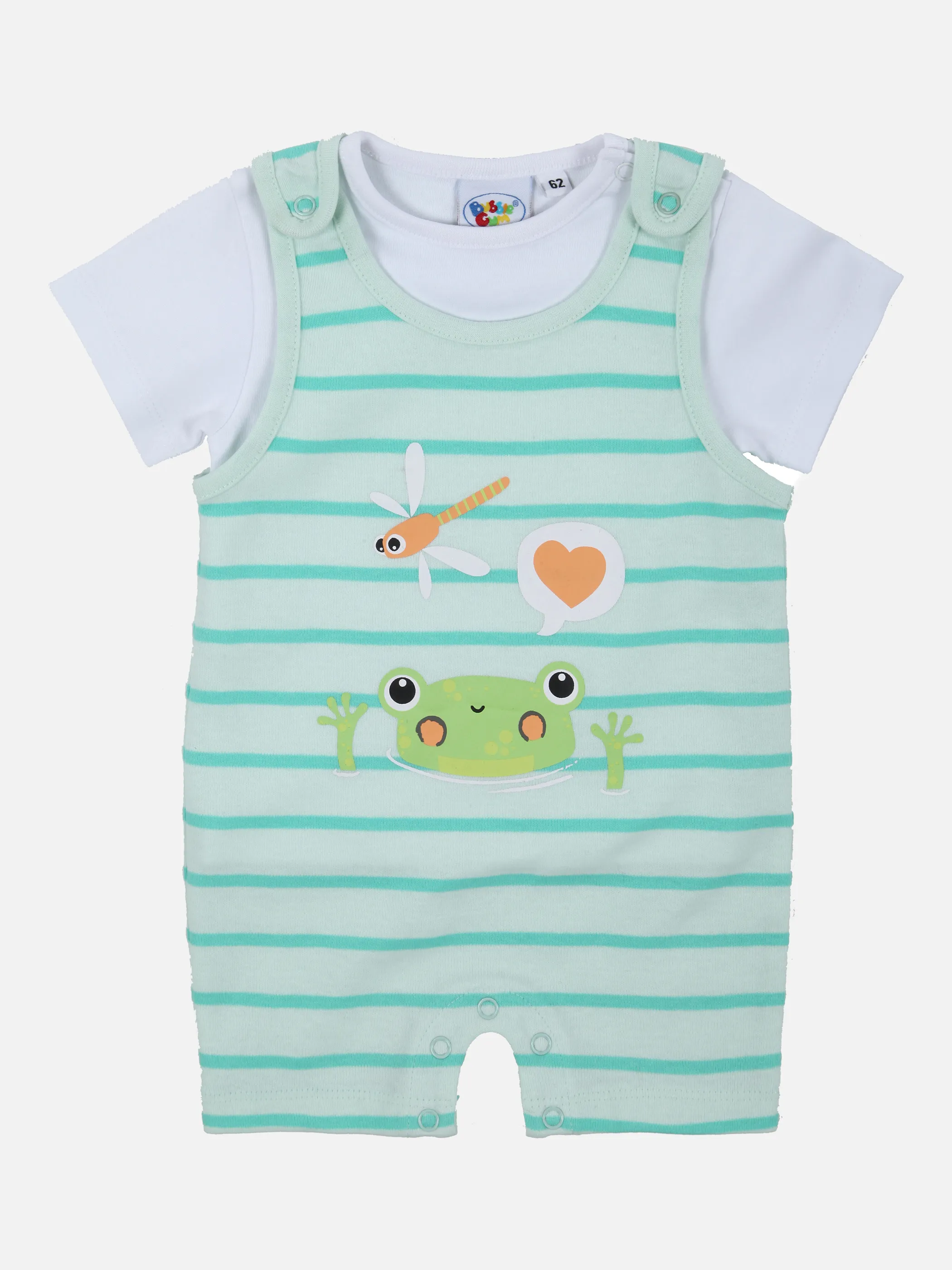Bubble Gum BB NB 2er Set TShirt weiß und Blau 852346 WEIß 1 Bubble Gum BB NB 2er Set TShirt weiß und Blau 852346 WEIß 1