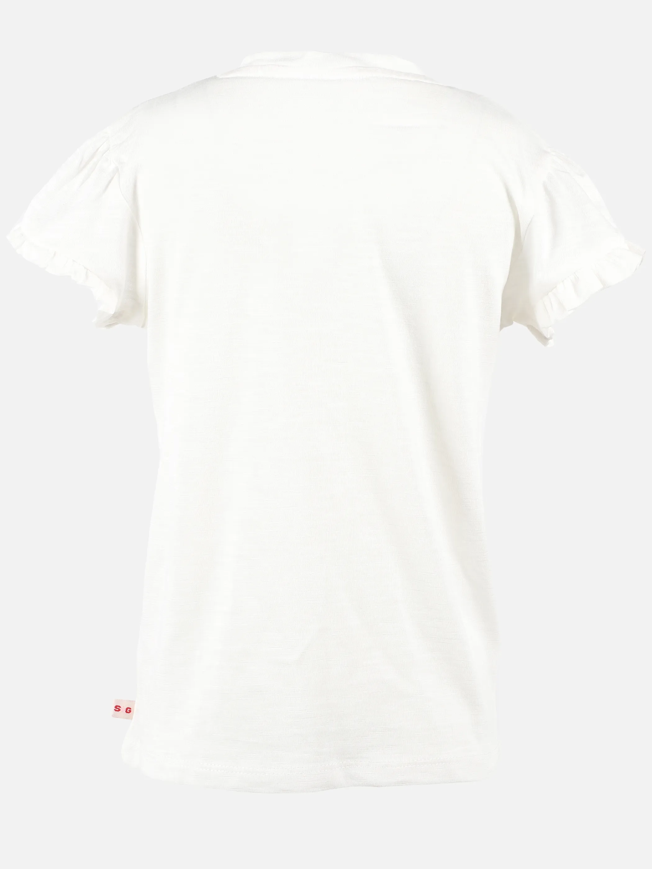 Stop + Go KM T-shirt mit Appl. + Tasche in grün und offwhite Weiß 891563 OFFWHITE 2