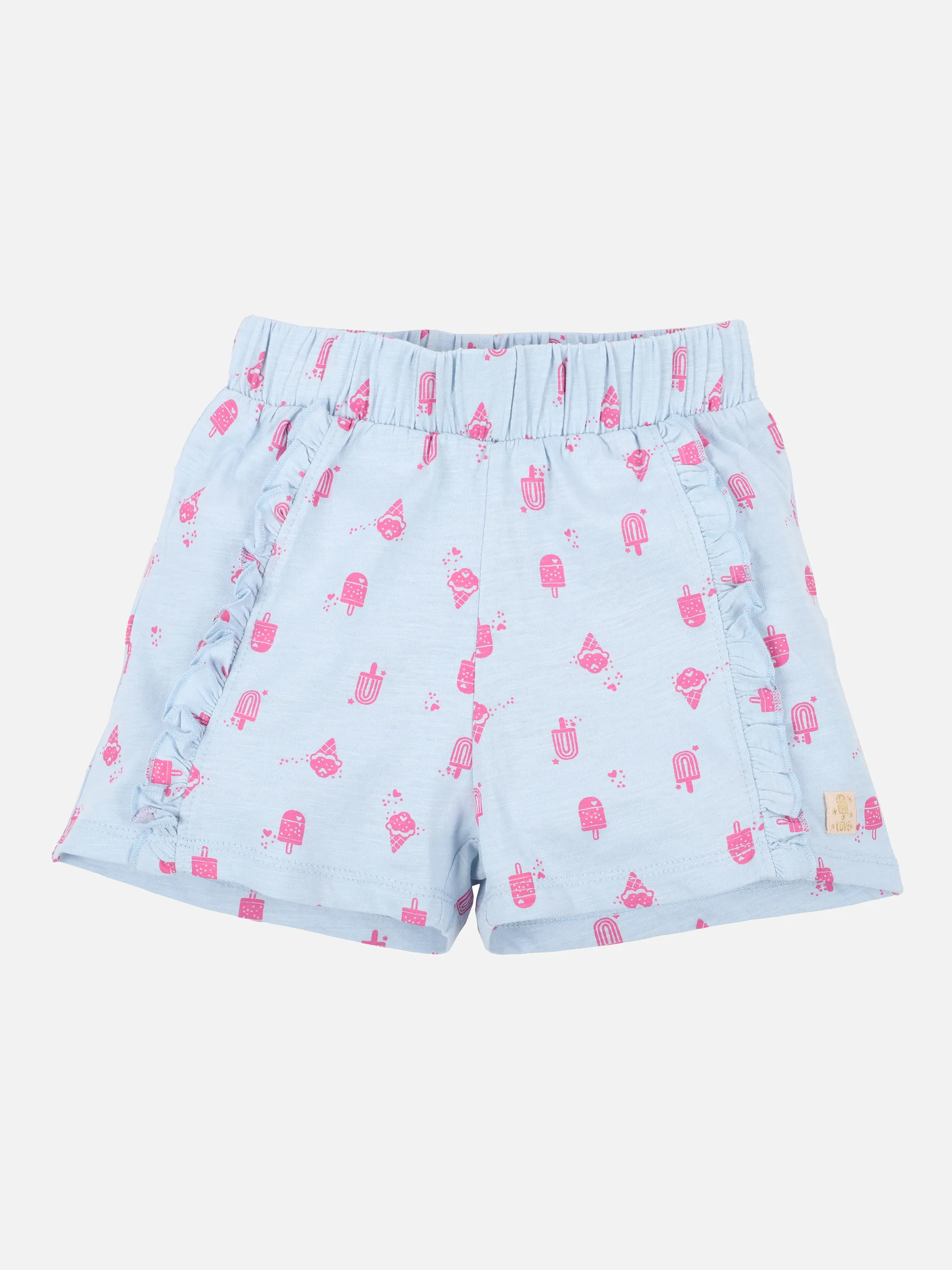 Stop + Go MG Shorts in helblau mit AOP Blau 862988 HELLBLAU 1 Stop + Go MG Shorts in helblau mit AOP Blau 862988 HELLBLAU 1