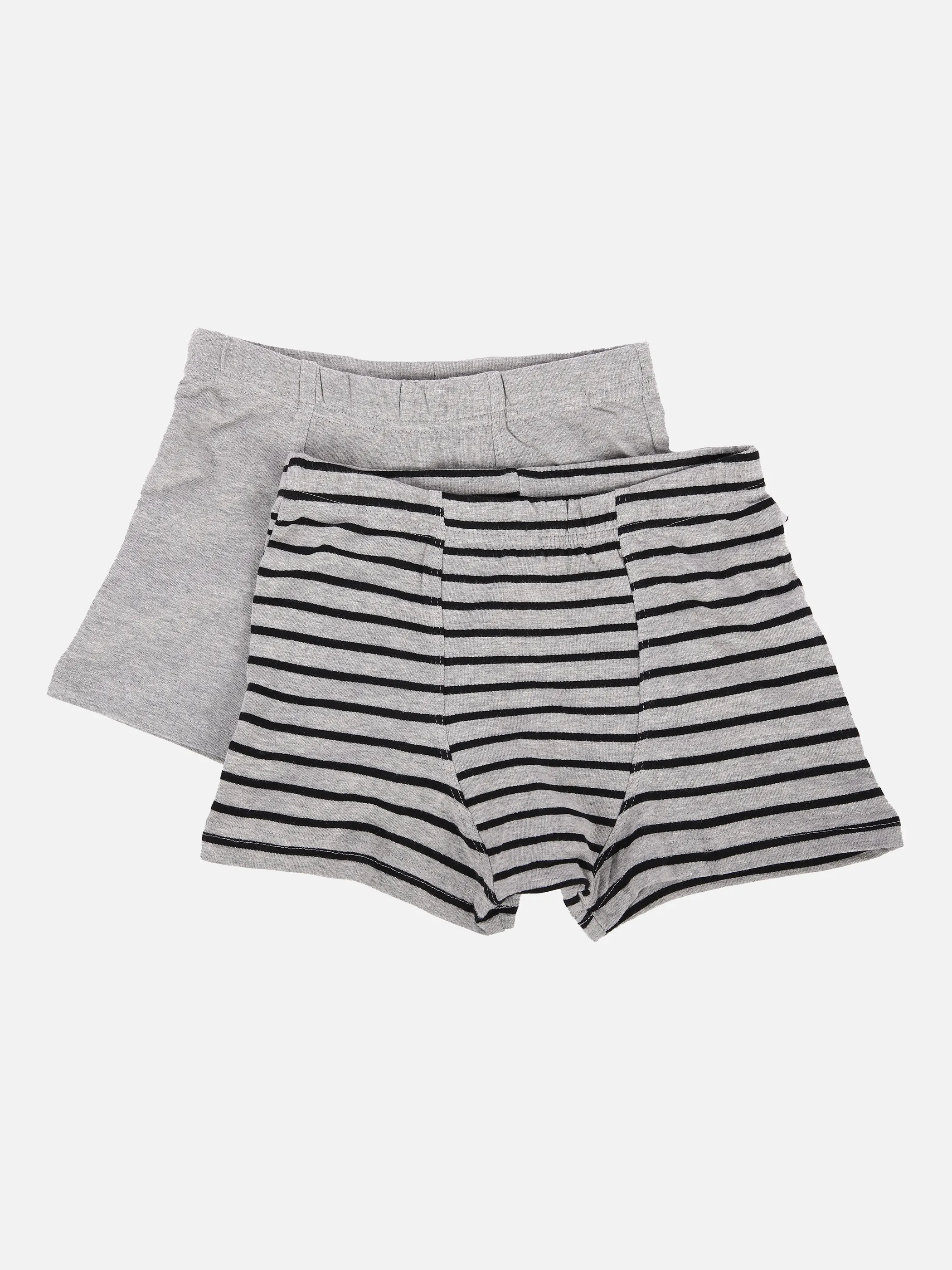 Stop + Go Kn. Retro Shorts 2er Pack Schwarz 851058 GREY/BLACK 1 Stop + Go Kn. Retro Shorts 2er Pack Schwarz 851058 GREY/BLACK 1