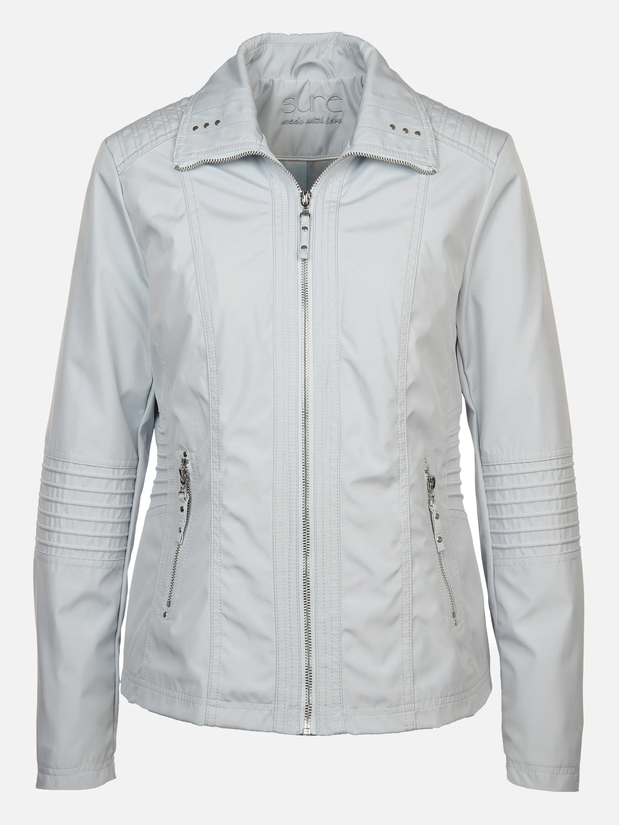 Sure Da-Übergangsjacke mit Details Blau 872214 HELLBLAU 1 Sure Da-Übergangsjacke mit Details Blau 872214 HELLBLAU 1