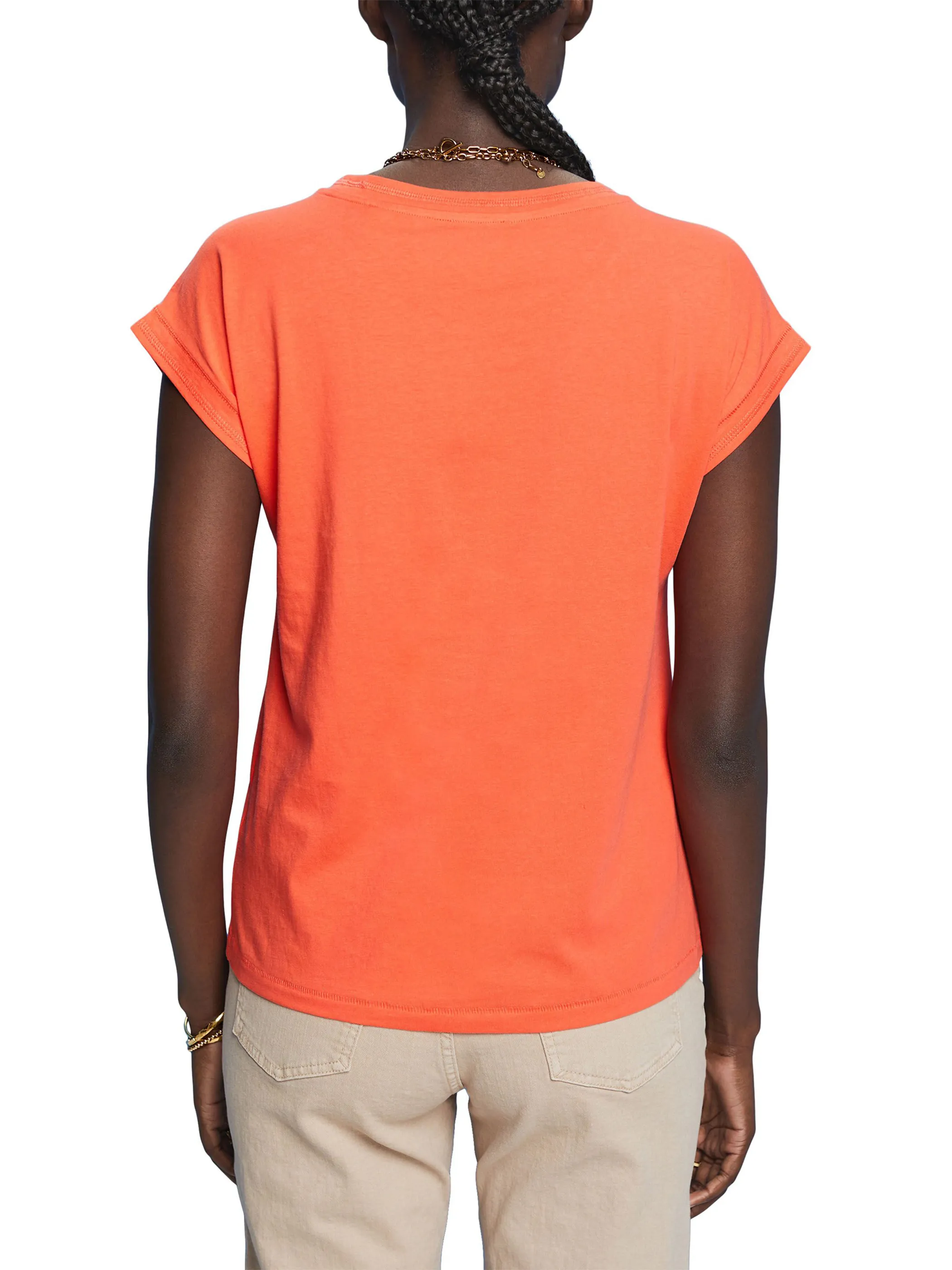 Esprit 043EE1K318 t sj solid Orange 880697 E870 2 Esprit 043EE1K318 t sj solid Orange 880697 E870 2