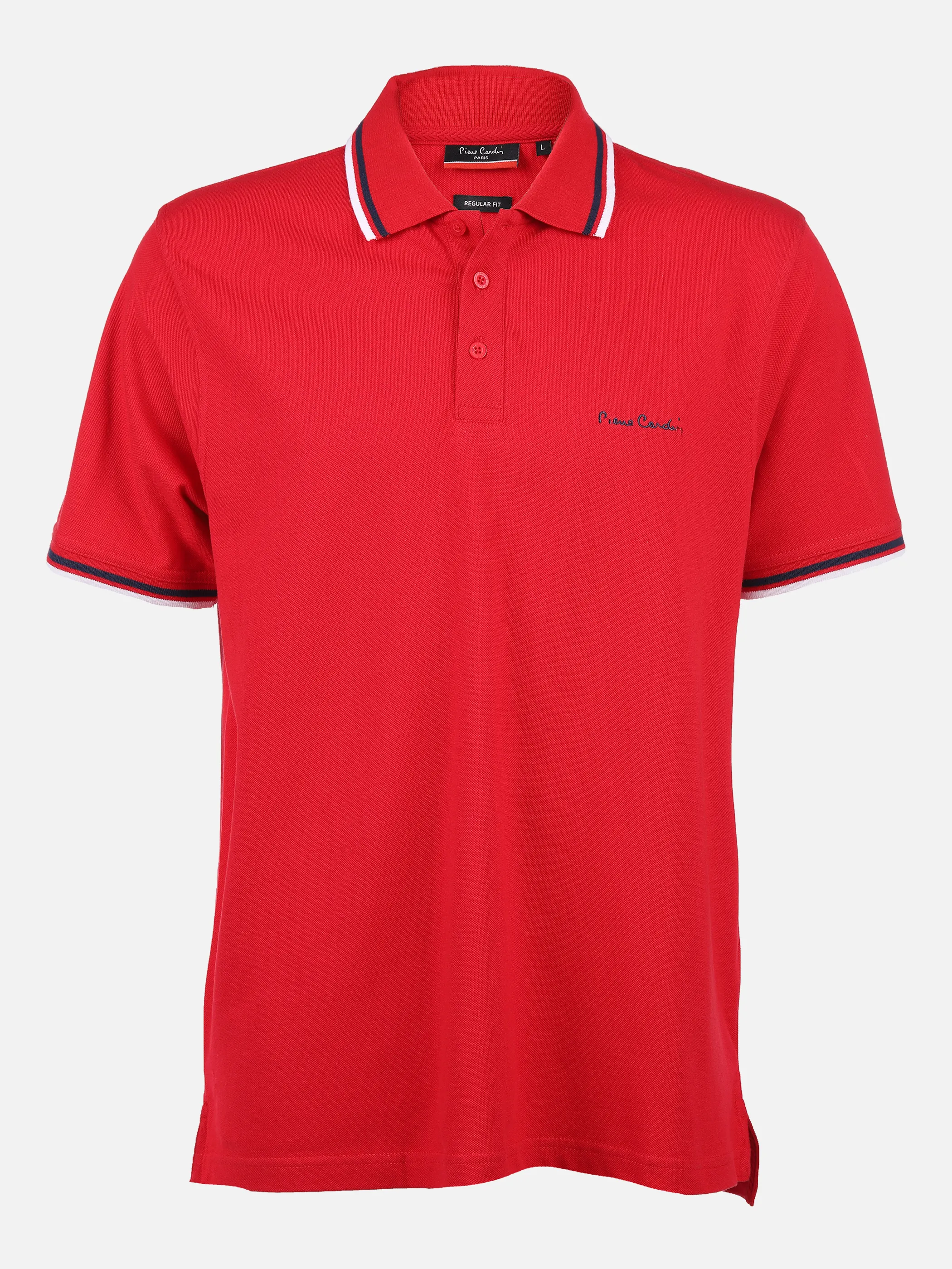 Pierre Cardin He. Poloshirt 1/2 Arm Pierre C Rot 810846 RED 1