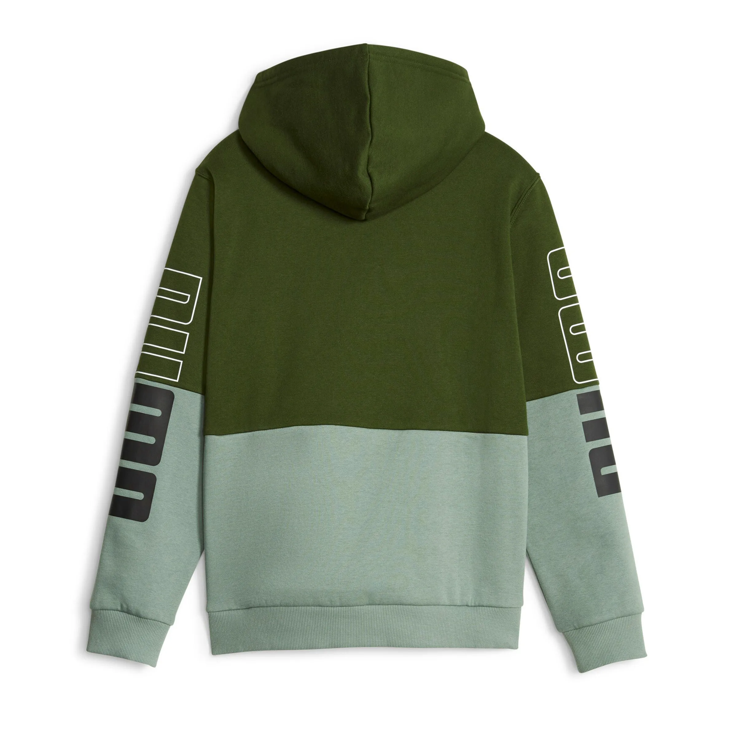 Puma 676345 TB-Hoodie Colorblock Grün 879340 31 2