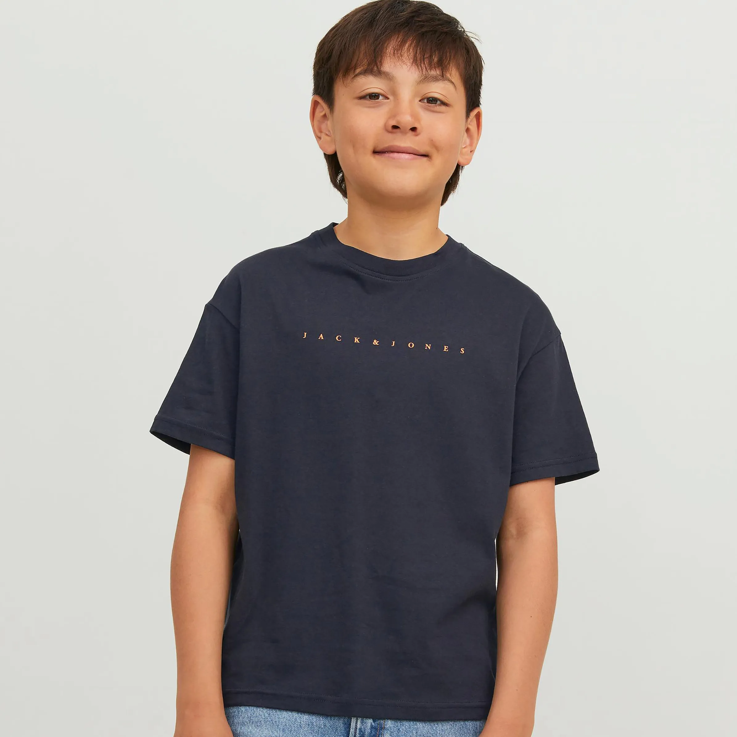 Jack&Jones Junior 12237435 JJESTAR JJ TEE SS NOO Marine 879589 175697001 2