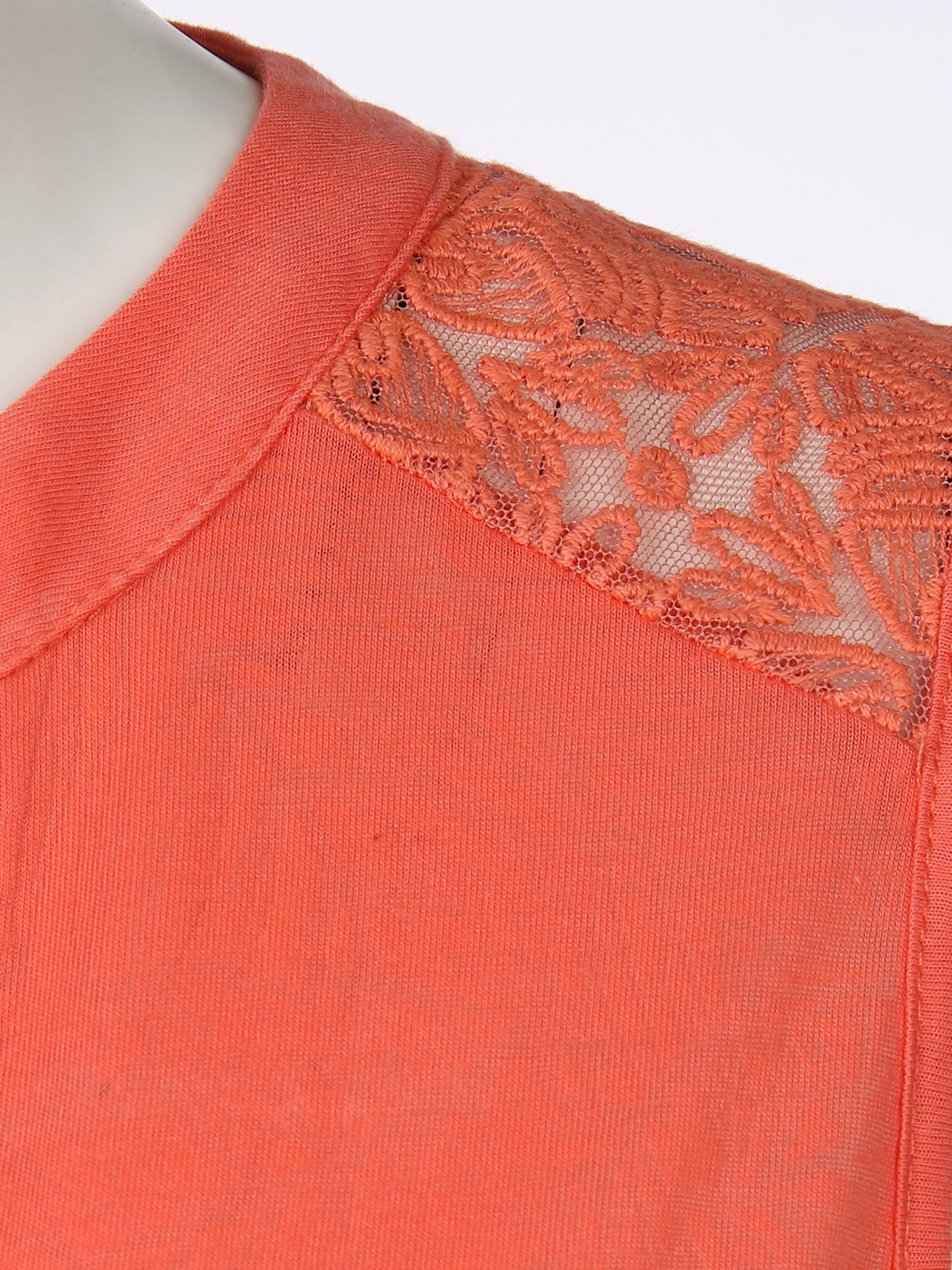 Lisa Tossa Da-Top m. Spitze Orange 878632 KORALLE 3 Lisa Tossa Da-Top m. Spitze Orange 878632 KORALLE 3
