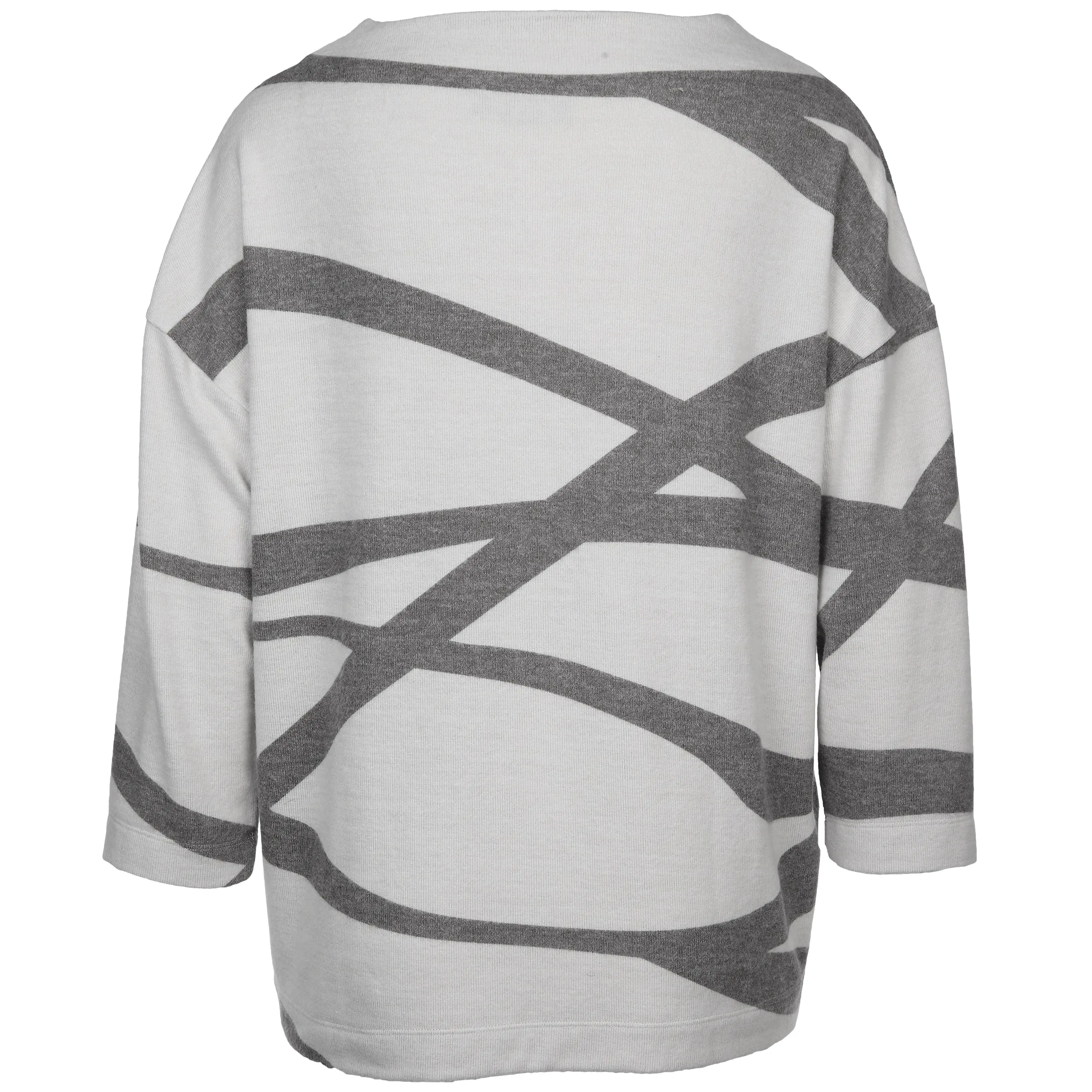 Sure Da-Printshirt m. 3/4 Arm Grau 882062 GRAU MEL. 2 Sure Da-Printshirt m. 3/4 Arm Grau 882062 GRAU MEL. 2