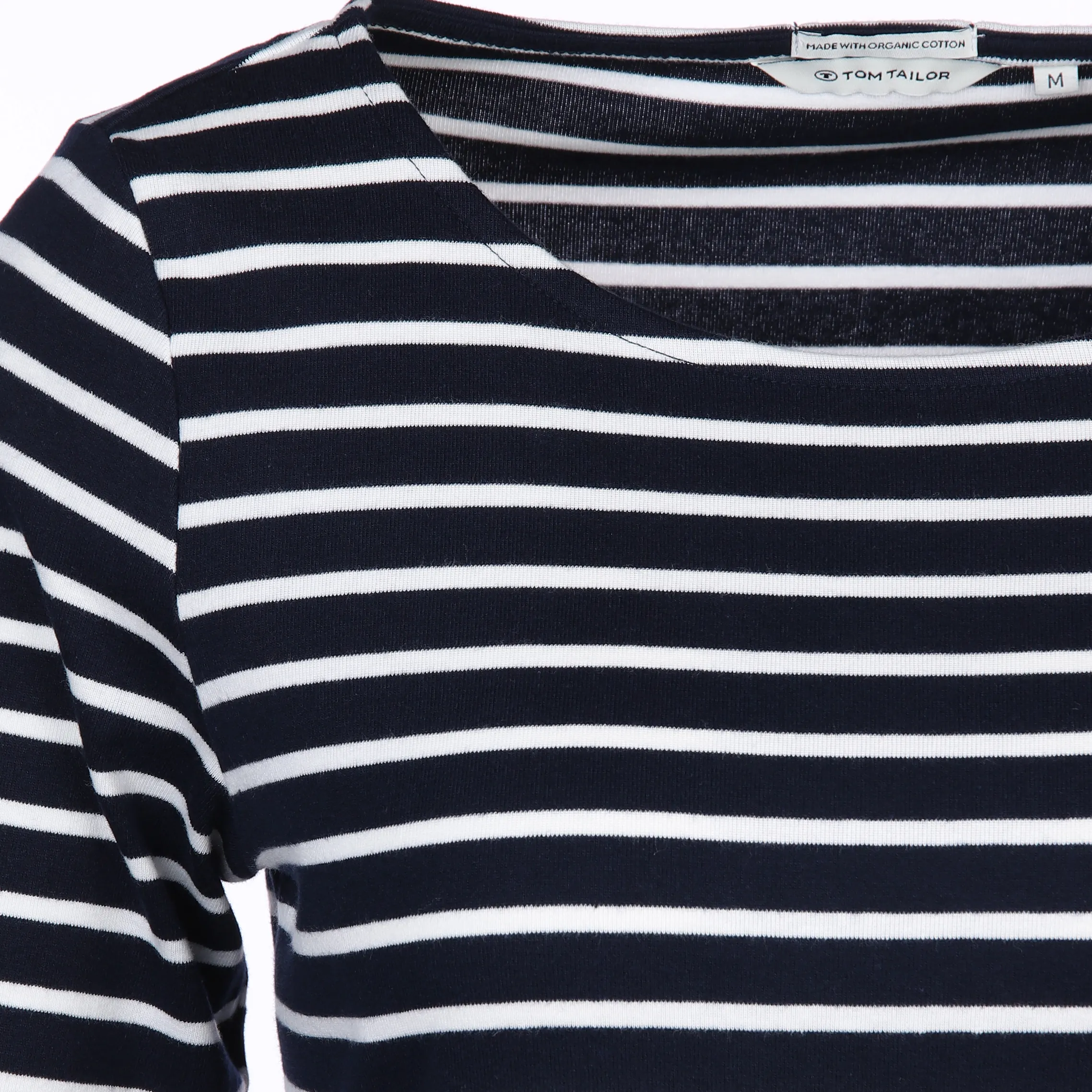 Tom Tailor 1038030 NOS T-shirt longsleeve stripe Marine 883811 32397 3 Tom Tailor 1038030 NOS T-shirt longsleeve stripe Marine 883811 32397 3