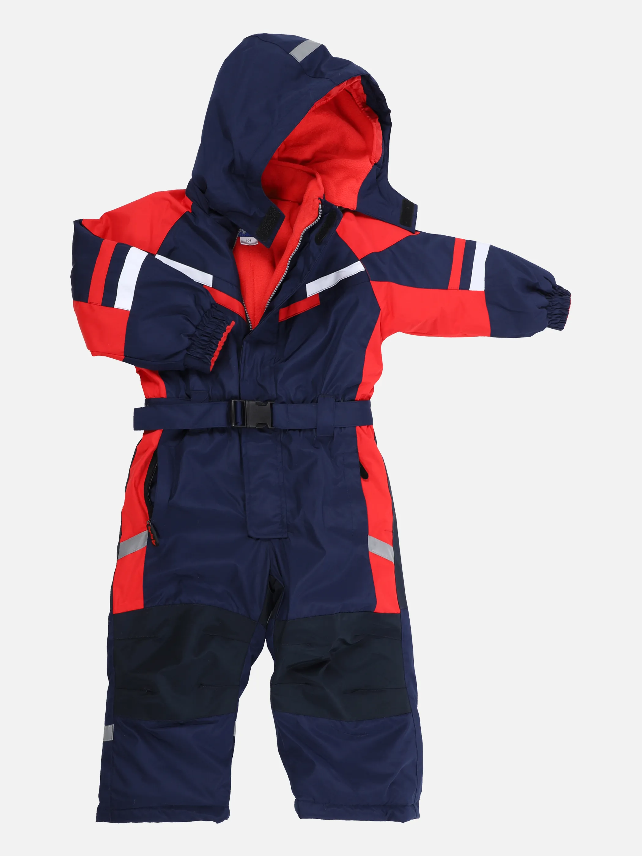 Kinder Skioverall mit Kapuze | ROTBLAU | noSize | 863322-rotblau | Hoodies