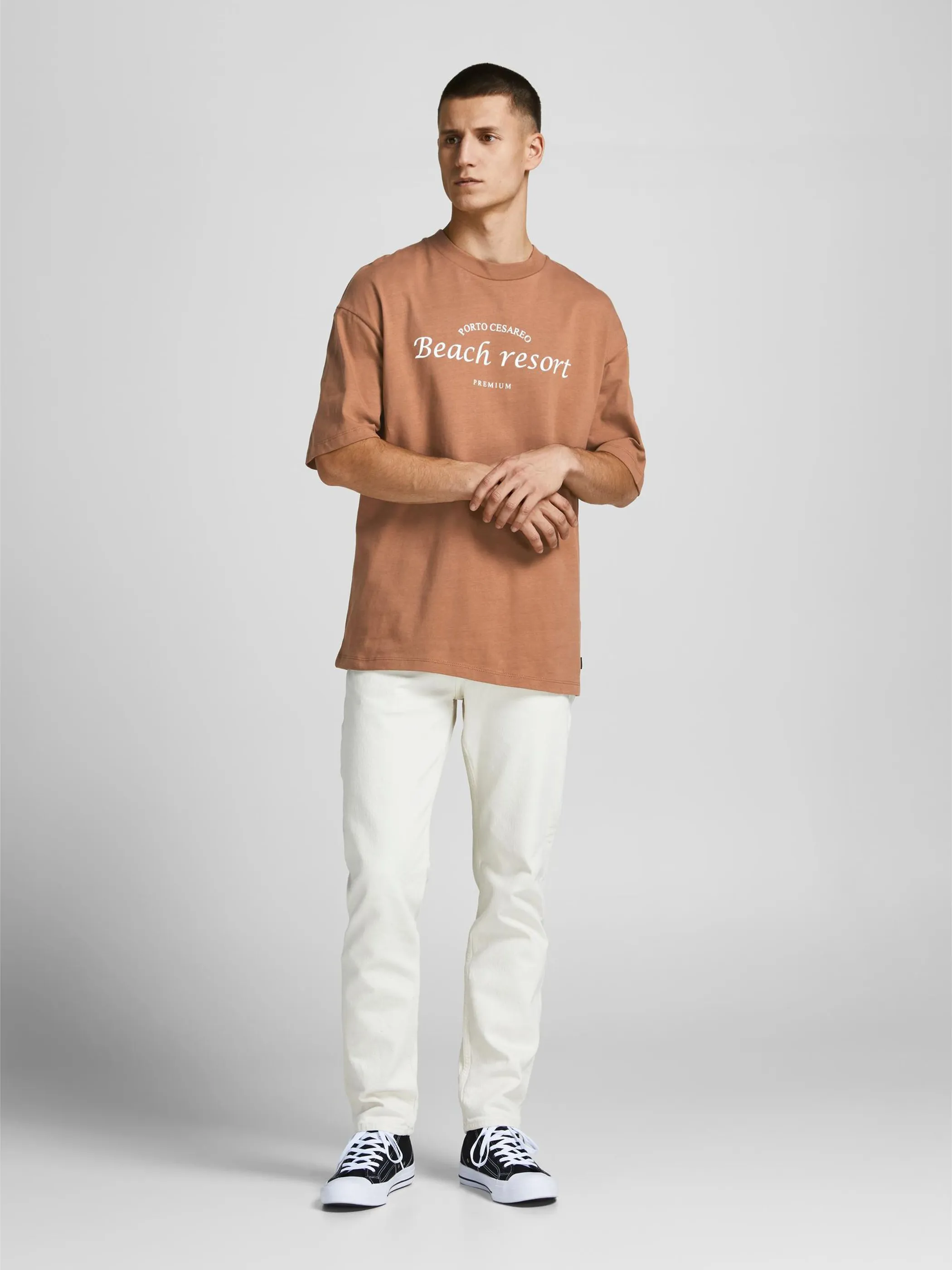 Jack&Jones Premium 12212329 JPRBLAKAM OCEAN TEE S Braun 863364 175983001 4 Jack&Jones Premium 12212329 JPRBLAKAM OCEAN TEE S Braun 863364 175983001 4