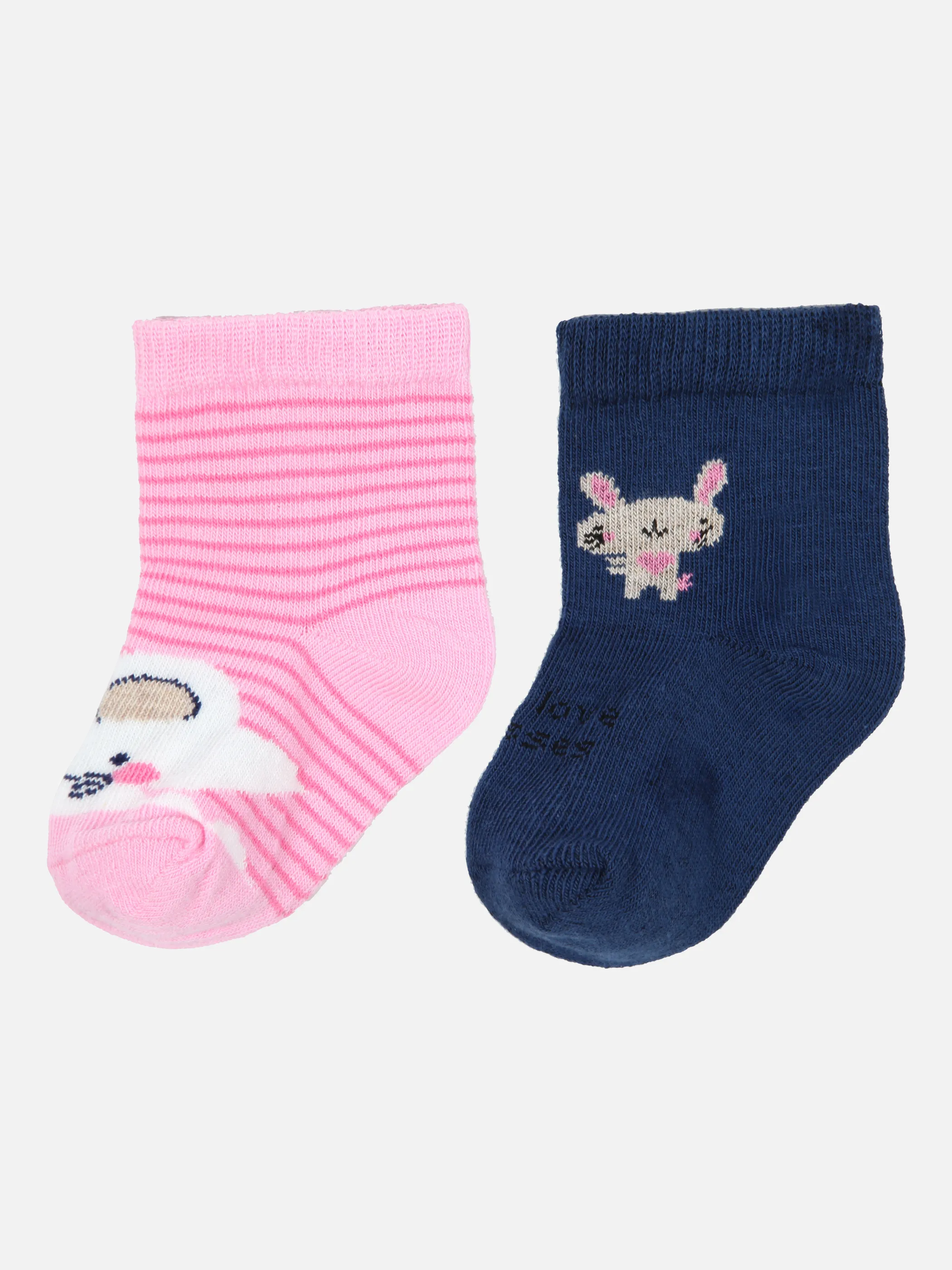 Bubble Gum Baby Girls Socken 2er Pack Mau Rosa 859400 DK BLUE/RO 2