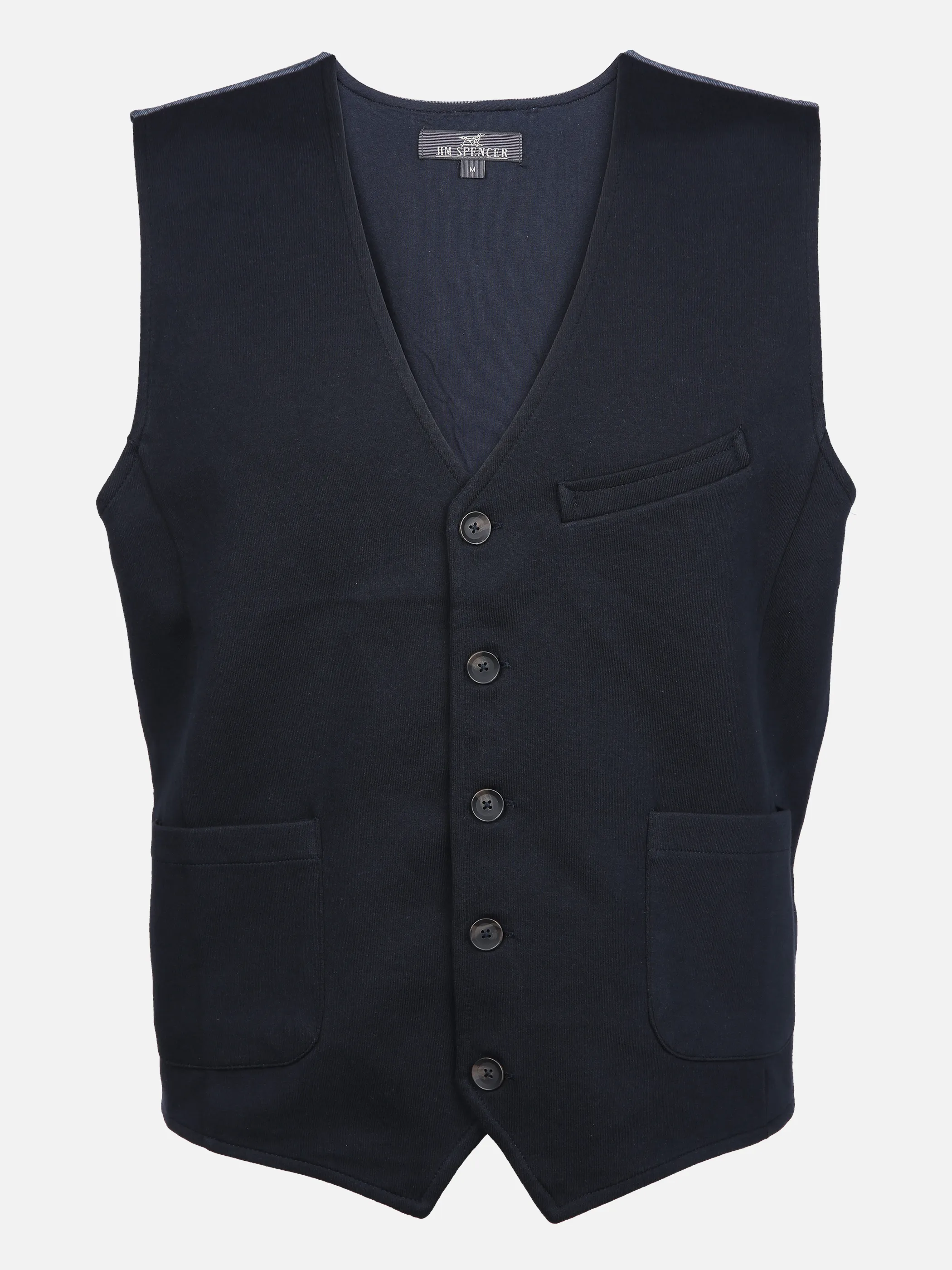 Jim Spencer He. Jerseyweste melange Blau 852959 NAVY 1 Jim Spencer He. Jerseyweste melange Blau 852959 NAVY 1