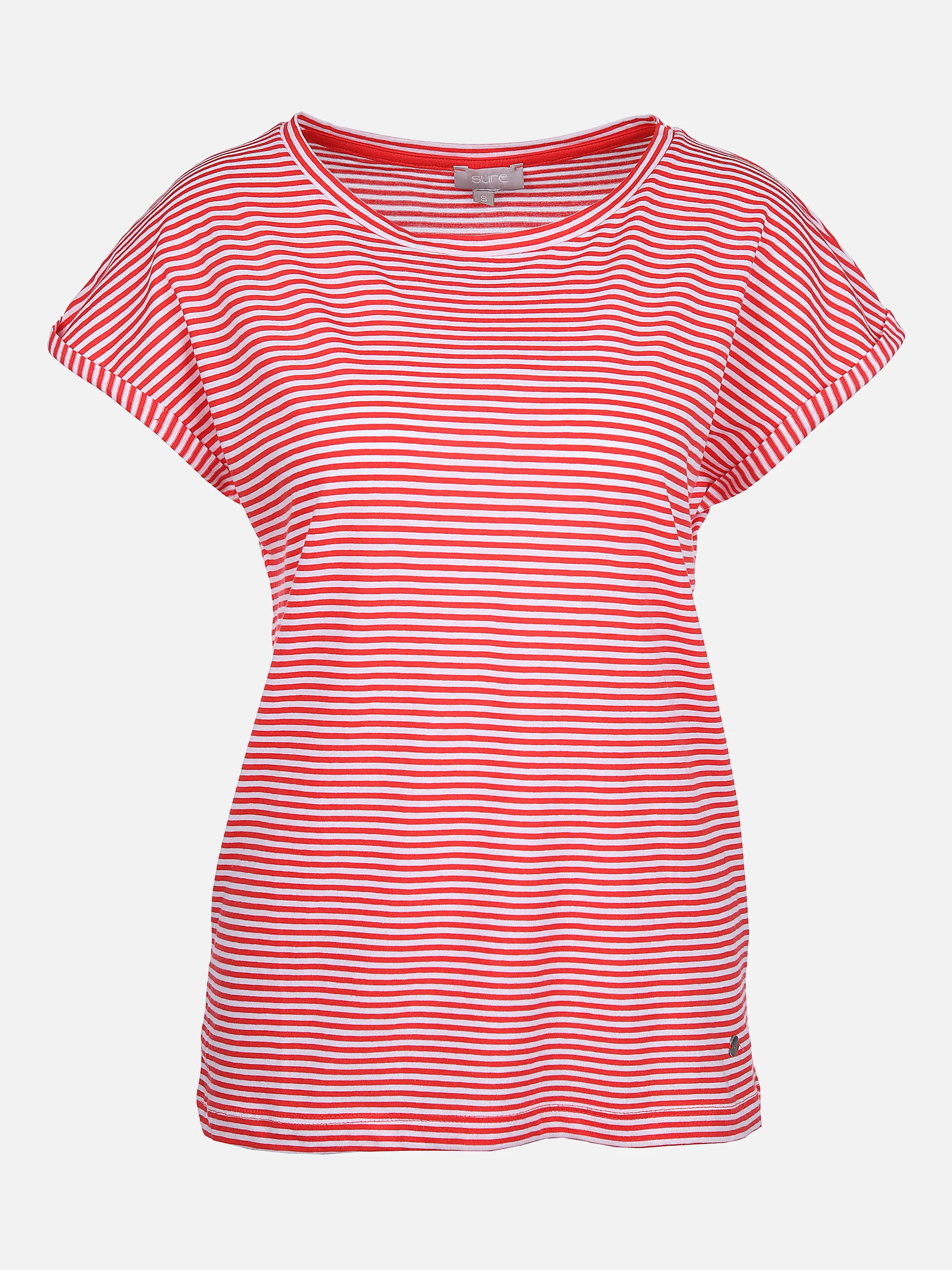 Sure Da-Shirt gestreift 1/2 Arm Rot 862367 RED WHITE 1 Sure Da-Shirt gestreift 1/2 Arm Rot 862367 RED WHITE 1