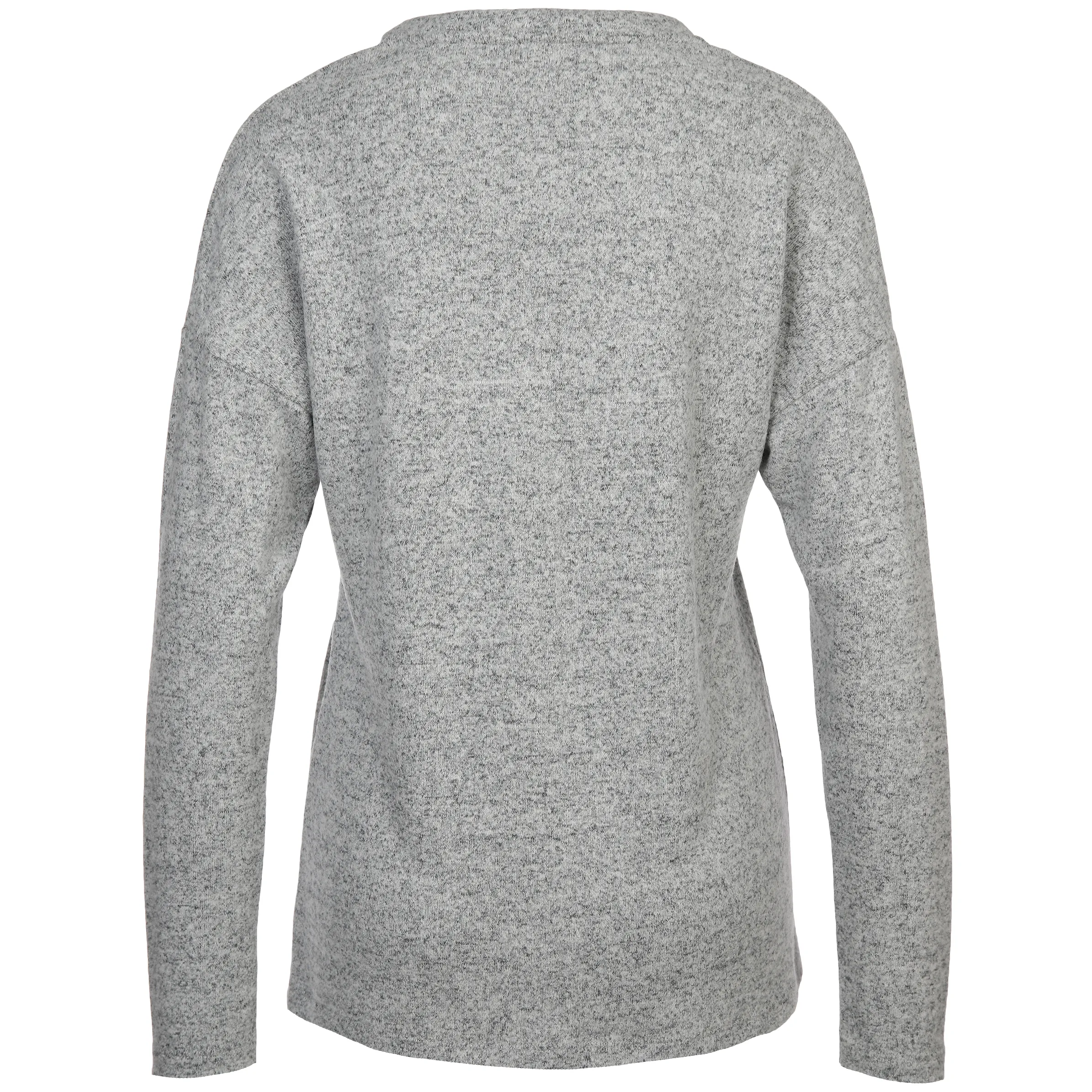 Damen Langarmshirt mit Print | GRAU MEL | noSize | 886203-graumel