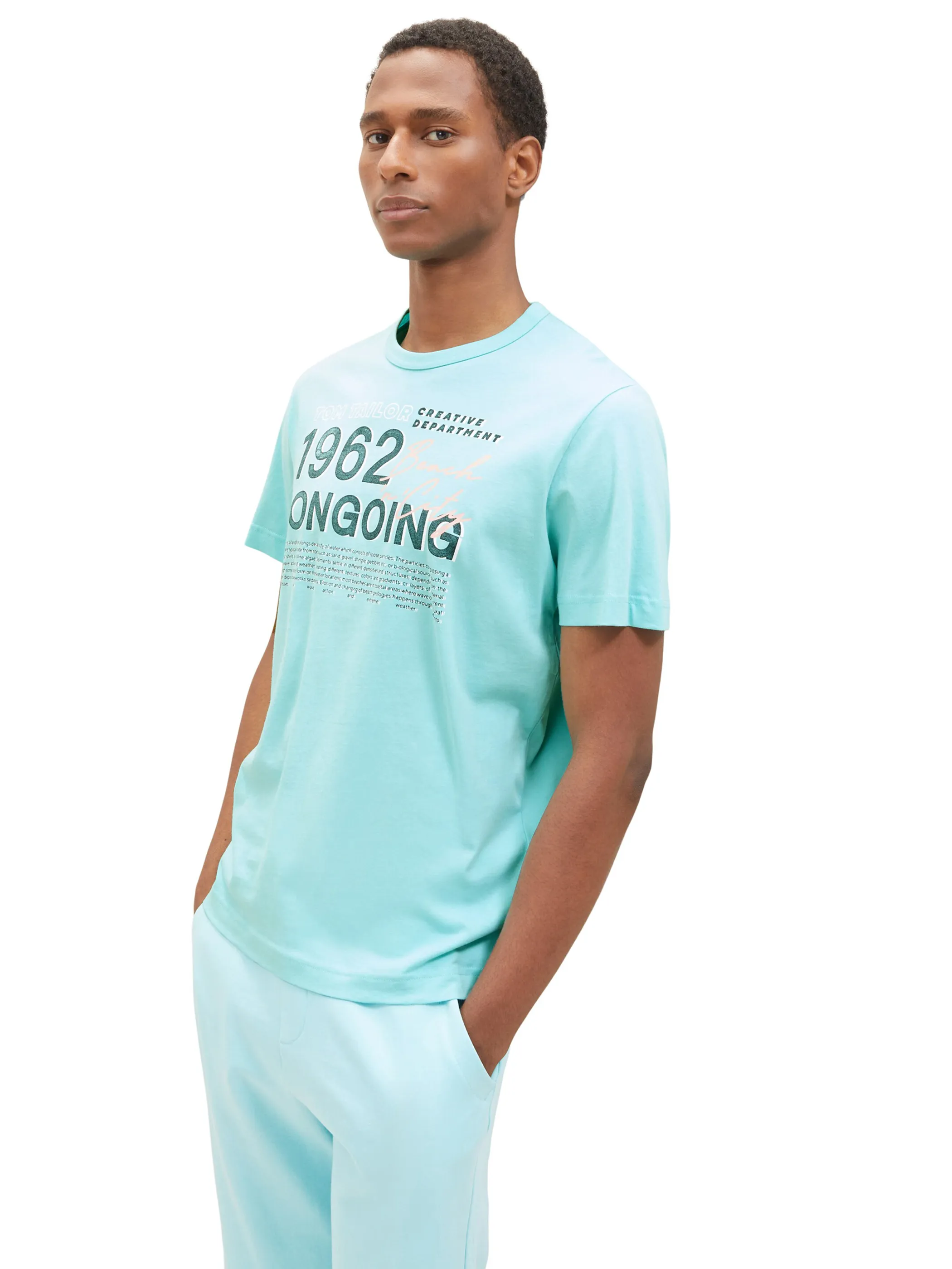 Tom Tailor 1036364 printed t-shirt Blau 880576 31046 3