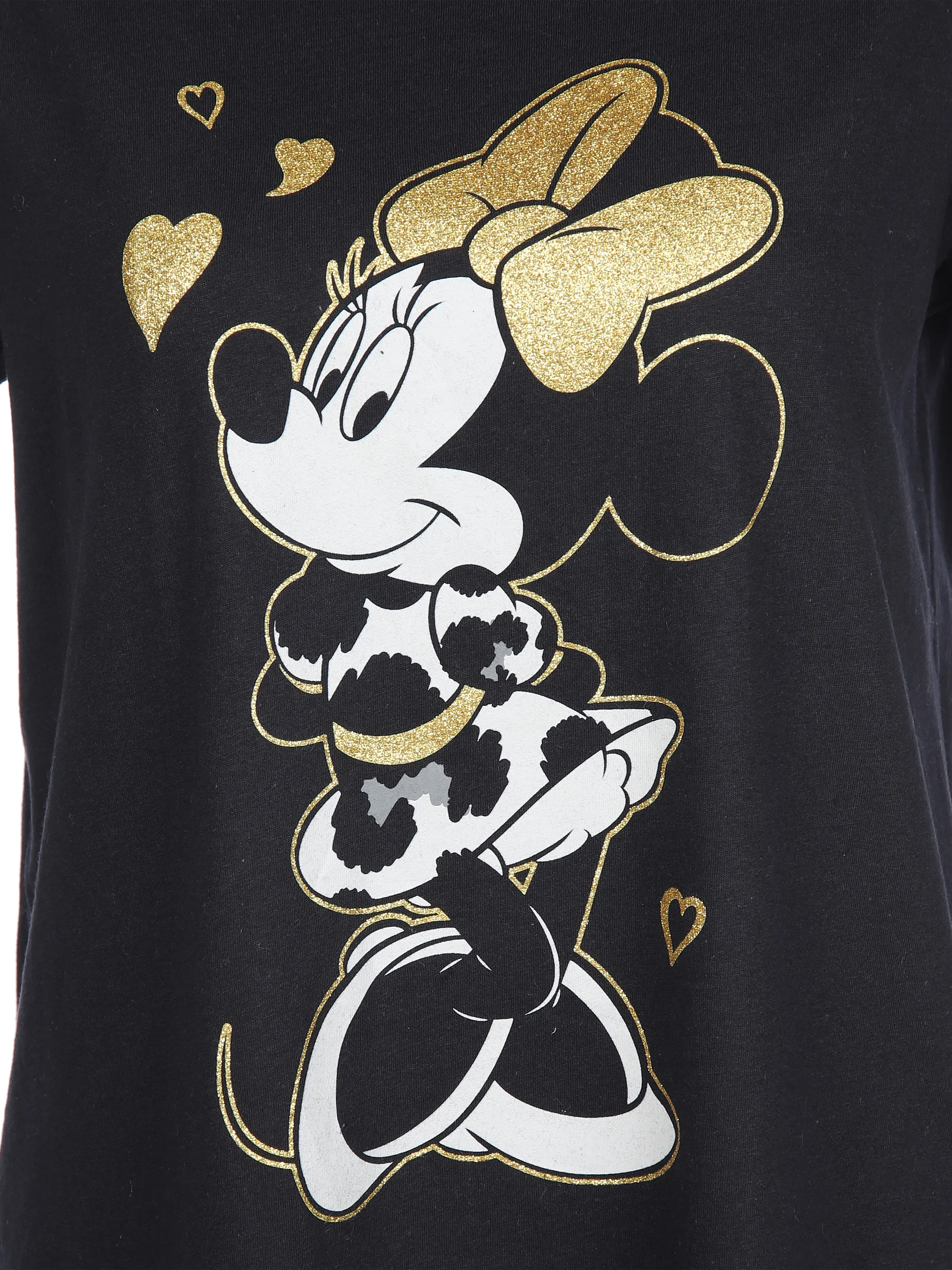 Minnie Mouse Da. Nachthemd Minnie Mouse Schwarz 892753 SCHWARZ 3