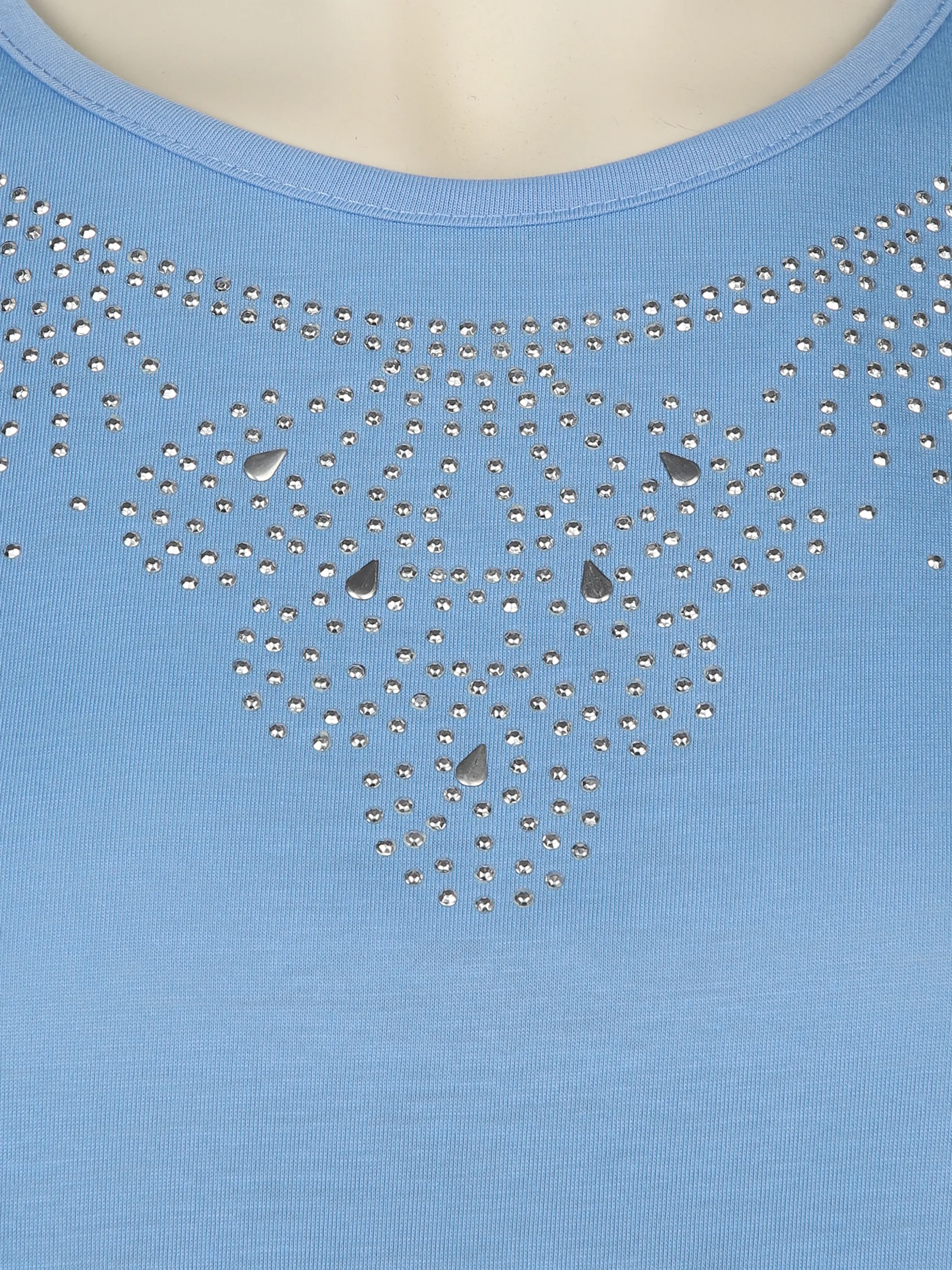 Sonja Blank Da-gr.Gr.T-Shirt m.Strassapplikation Blau 876189 MITTELBLAU 3 Sonja Blank Da-gr.Gr.T-Shirt m.Strassapplikation Blau 876189 MITTELBLAU 3