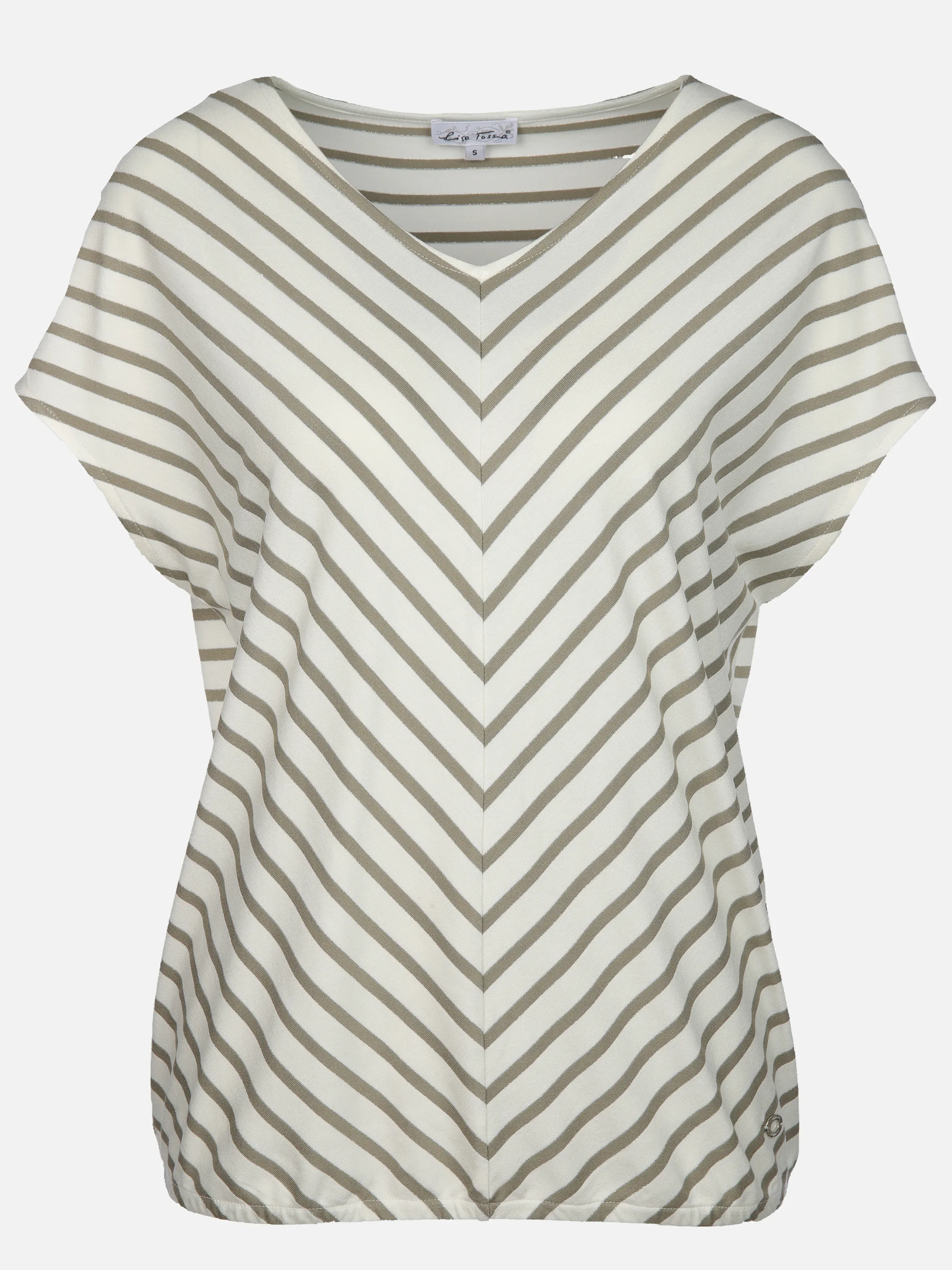 Lisa Tossa Da-Ringelshirt Oliv 906604 TREK 1