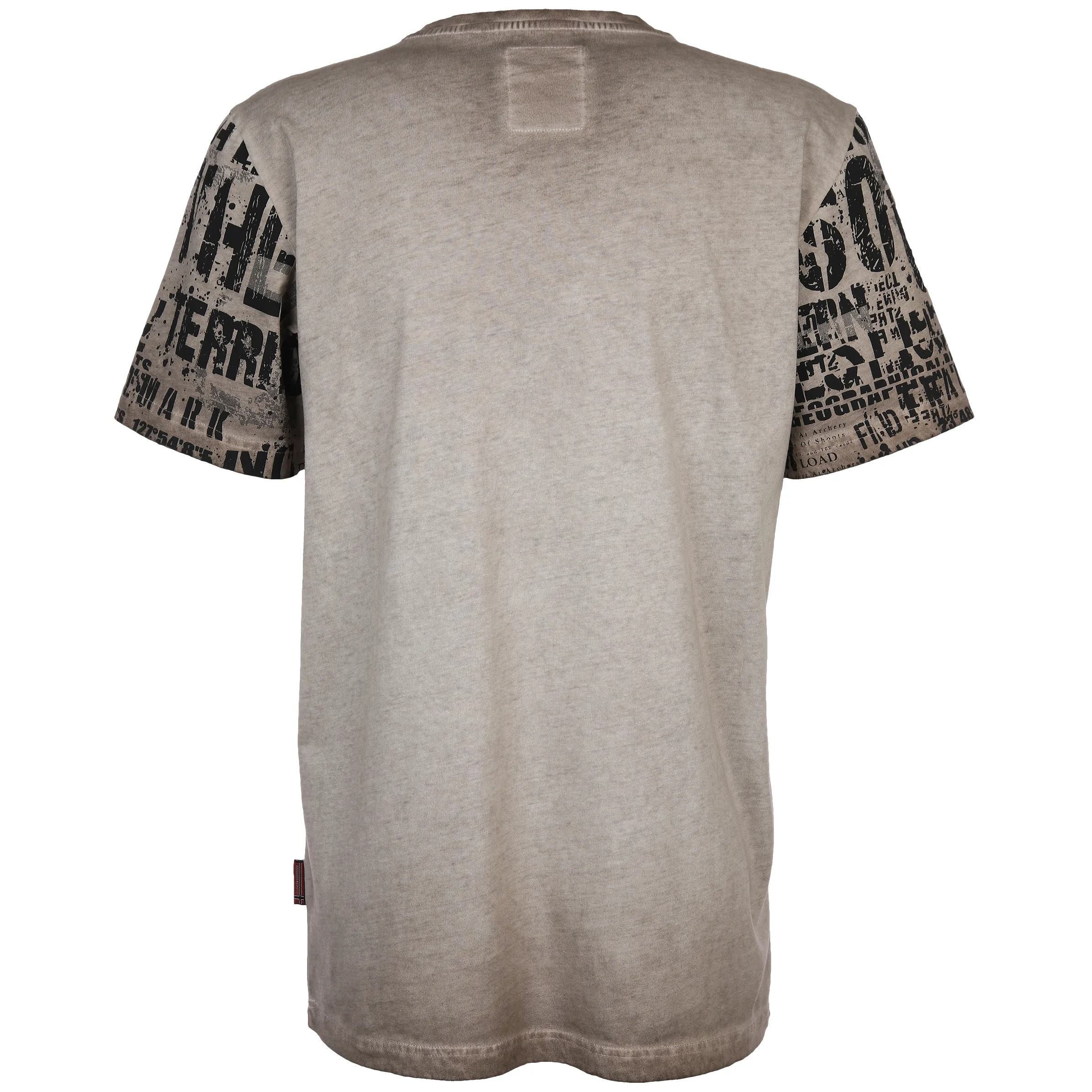 Southern Territory He. T-Shirt 1/2 Arm allover washer Silber 885861 STONE 2 Southern Territory He. T-Shirt 1/2 Arm allover washer Silber 885861 STONE 2