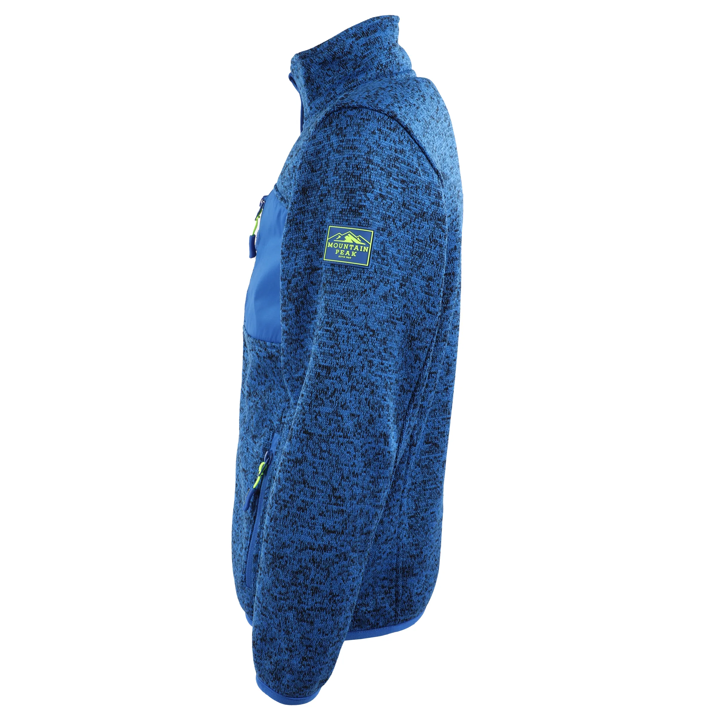 Stop + Go TB-Fleece Jacke Blau 880407 19-4045TCX 2